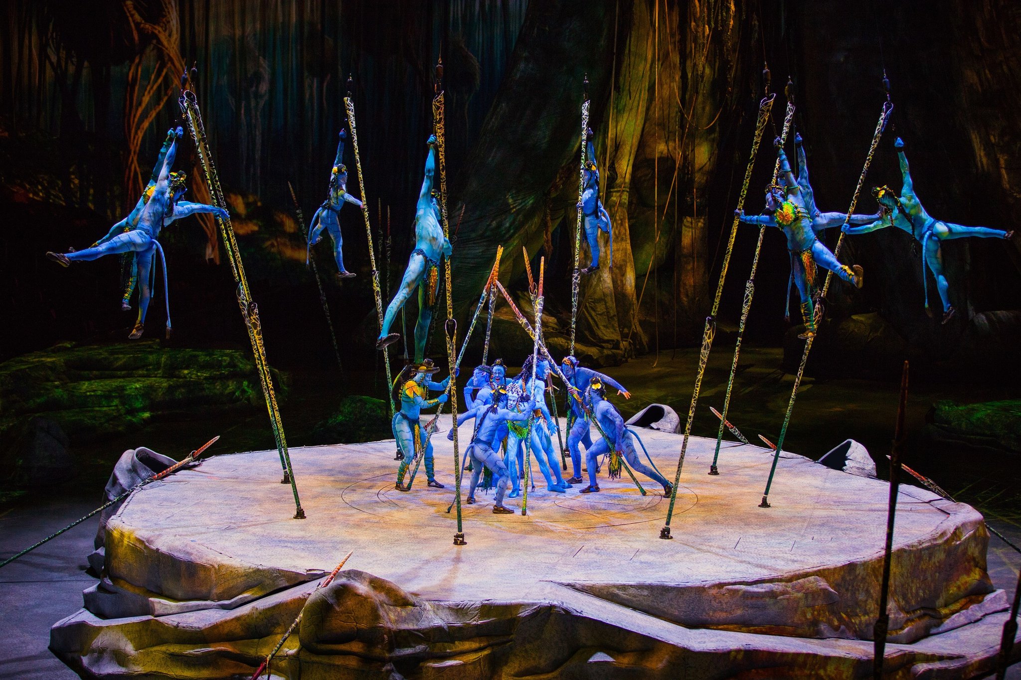 Cirque du Soleil Toruk Nutter Center Avatar play