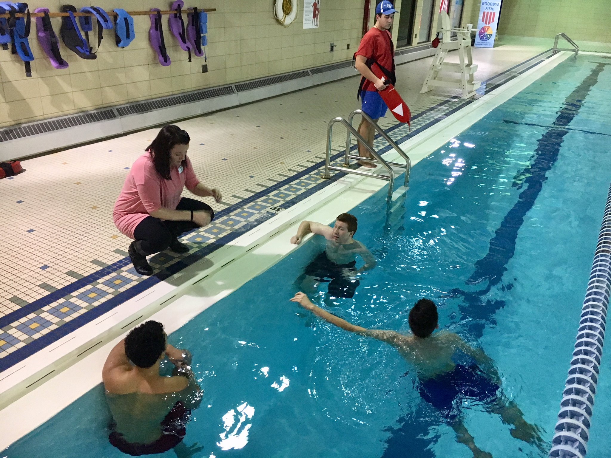 Hamilton offers lifeguarding classes for credit