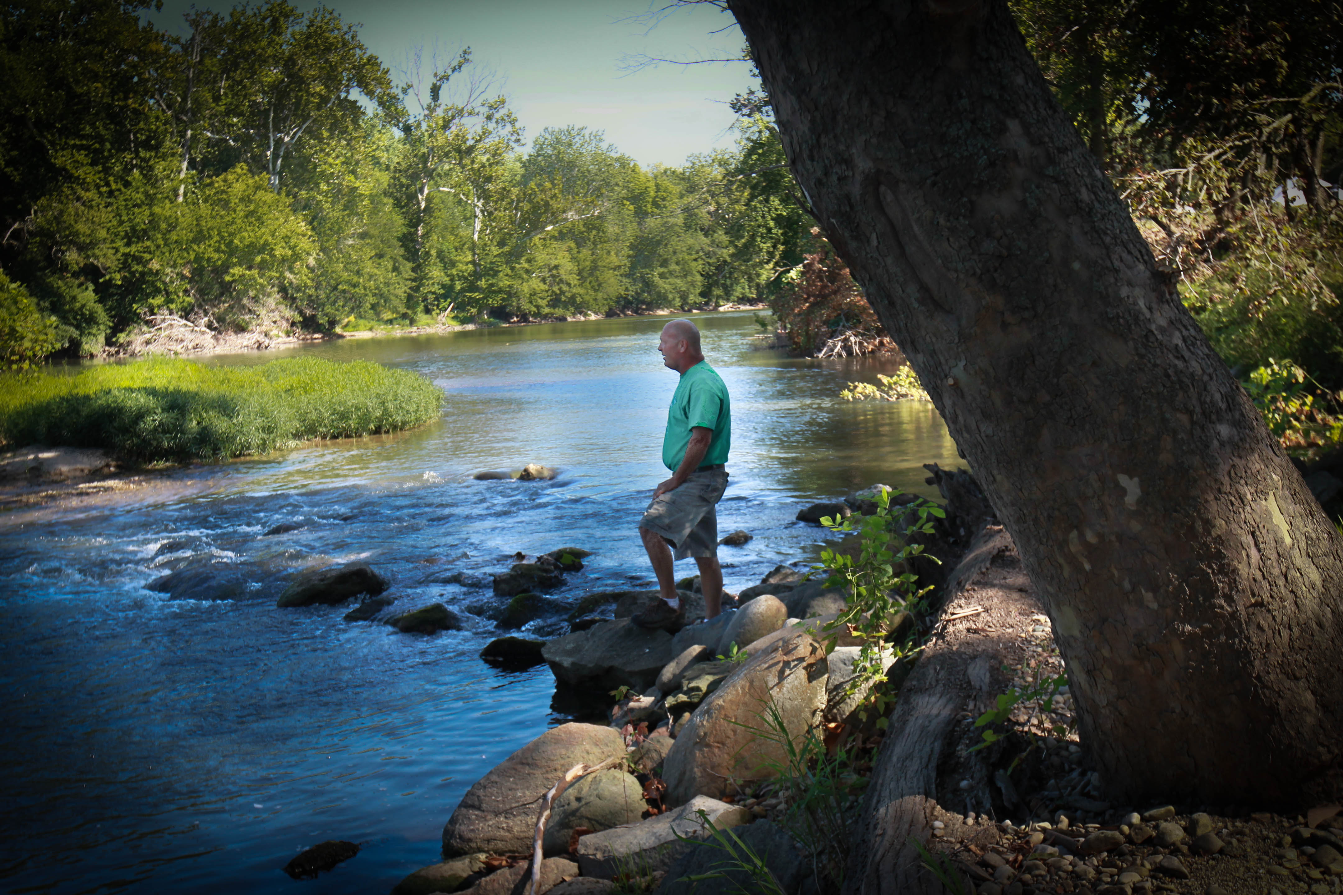 Chris Jackson owns a business, Adventures on the Great Miami, at 1995 Ross Rd., Bethel Twp., that would benefit from development of a master plan for the Great Miami River. The region is about to take another step toward making Ohio's Great Corridor a reality.The U.S. Army Corps of Engineers expects to begin developing a master plan for the 99-mile stretch of the Great Miami River meandering from Sidney to Dayton to Hamilton.The plan, estimated to cost $250,000, is seen as essential to joining various local plans along the river corridor into a single recreational area - dubbed Ohio's Great Corridor - drawing tourists and area residents down to the river.JIM WITMER / STAFF