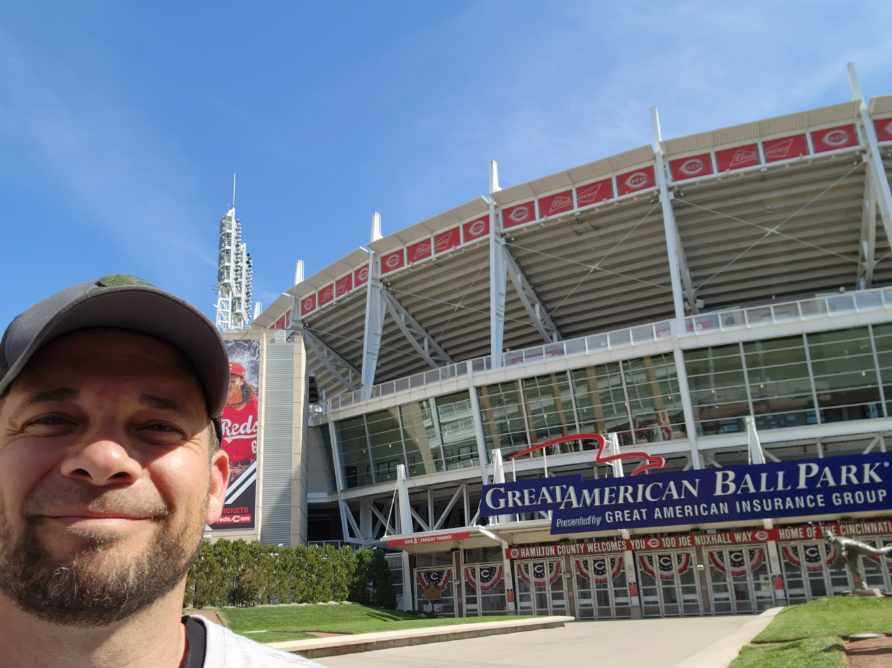 Man walking from Fairfield to Great American Ball Park did it in 7