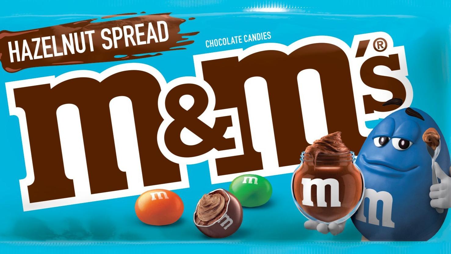 M & M 's New Chocolate Bar's ~ m&m's ~ peanut -  hazelnut - crispy Chocolate ~