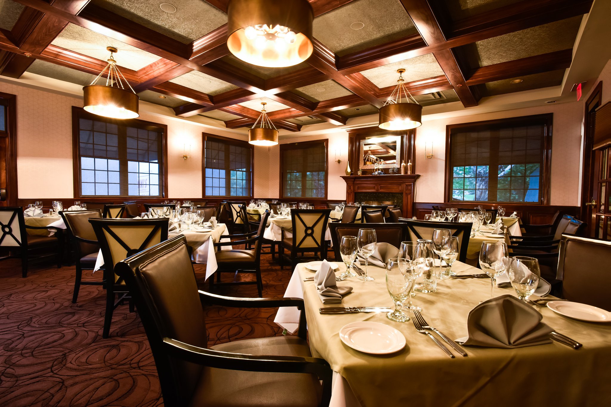 Jag’s Steak and Seafood in West Chester Township has finished a remodel that includes some new food dishes like this Homemade Ricotta Bruschetta with Lemon Marmalade pictured here in the renovated Library room. NICK GRAHAM/STAFF