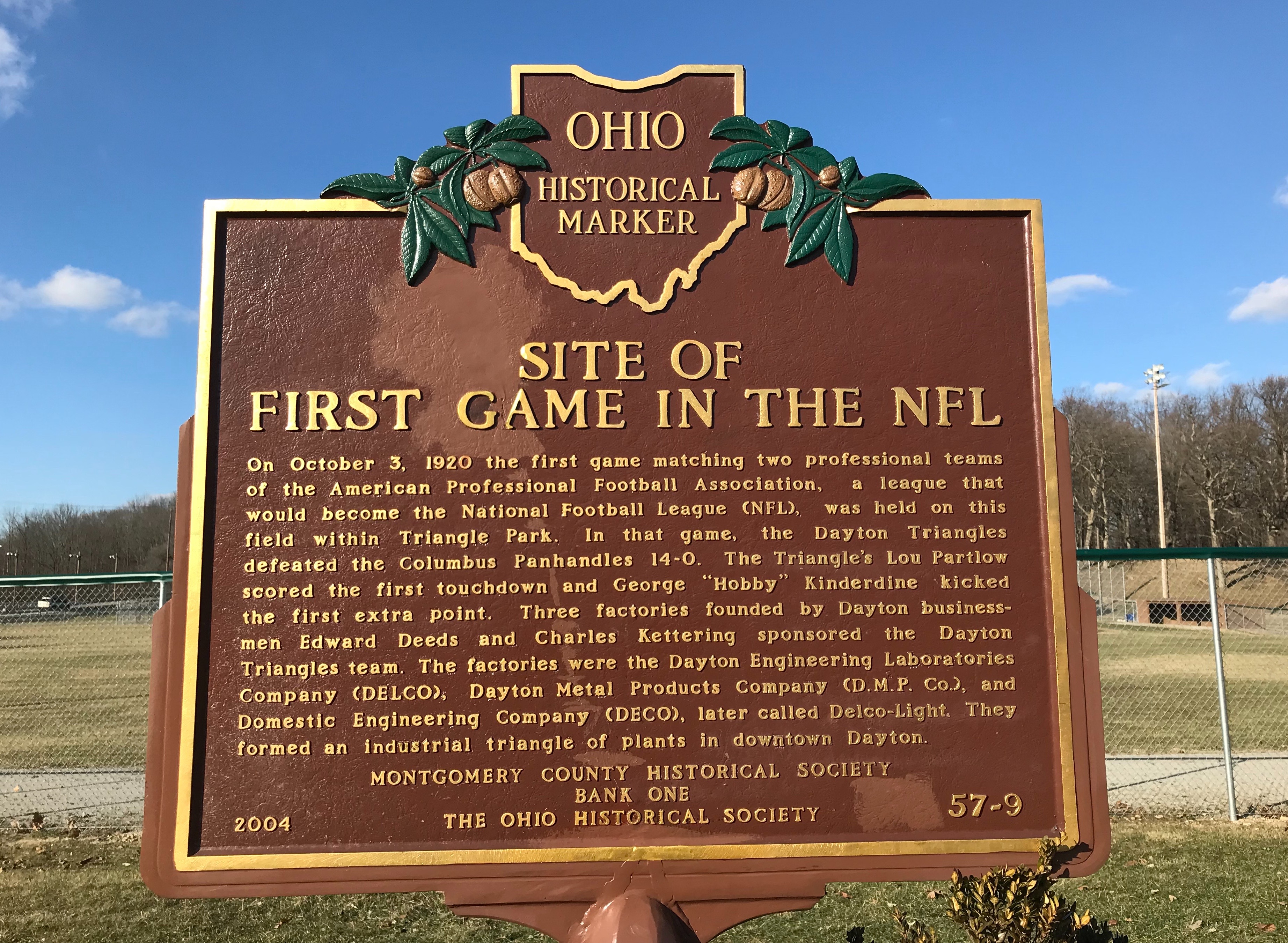 Did you know the first NFL game was played in Dayton?