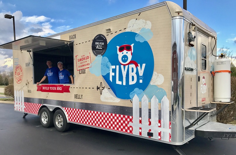 The Flyboy BBQ food truck. SUBMITTED