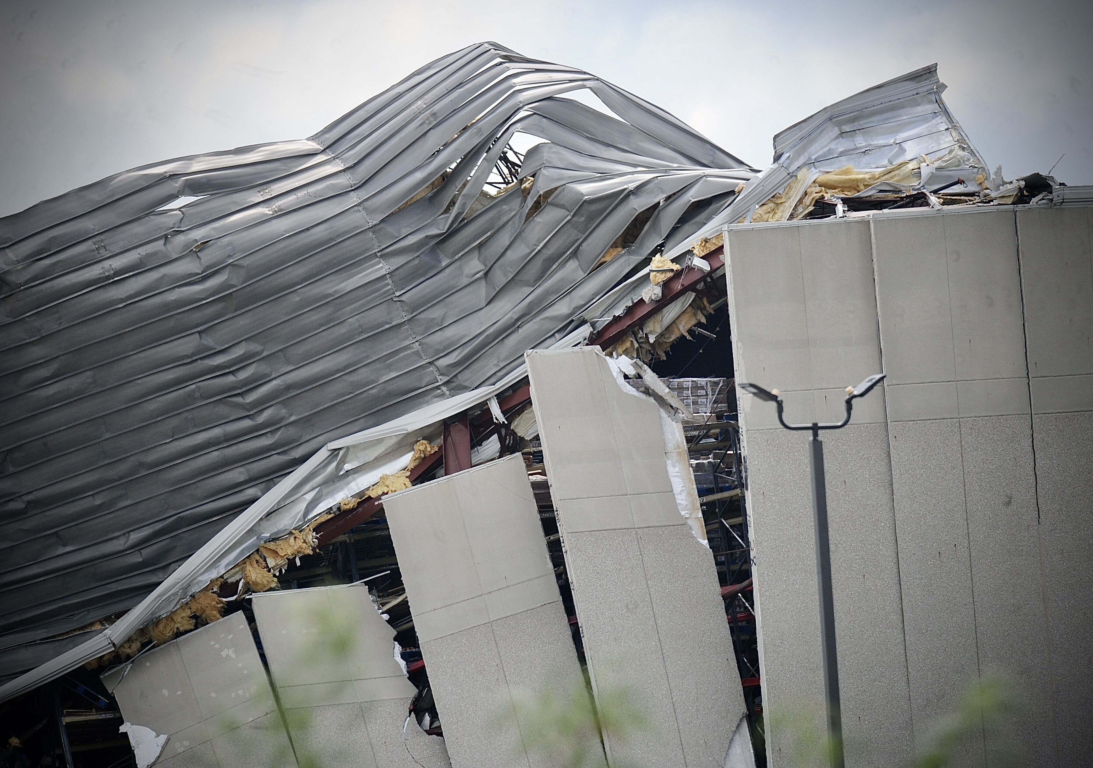 Meijer Distribution Center in Tipp City damaged