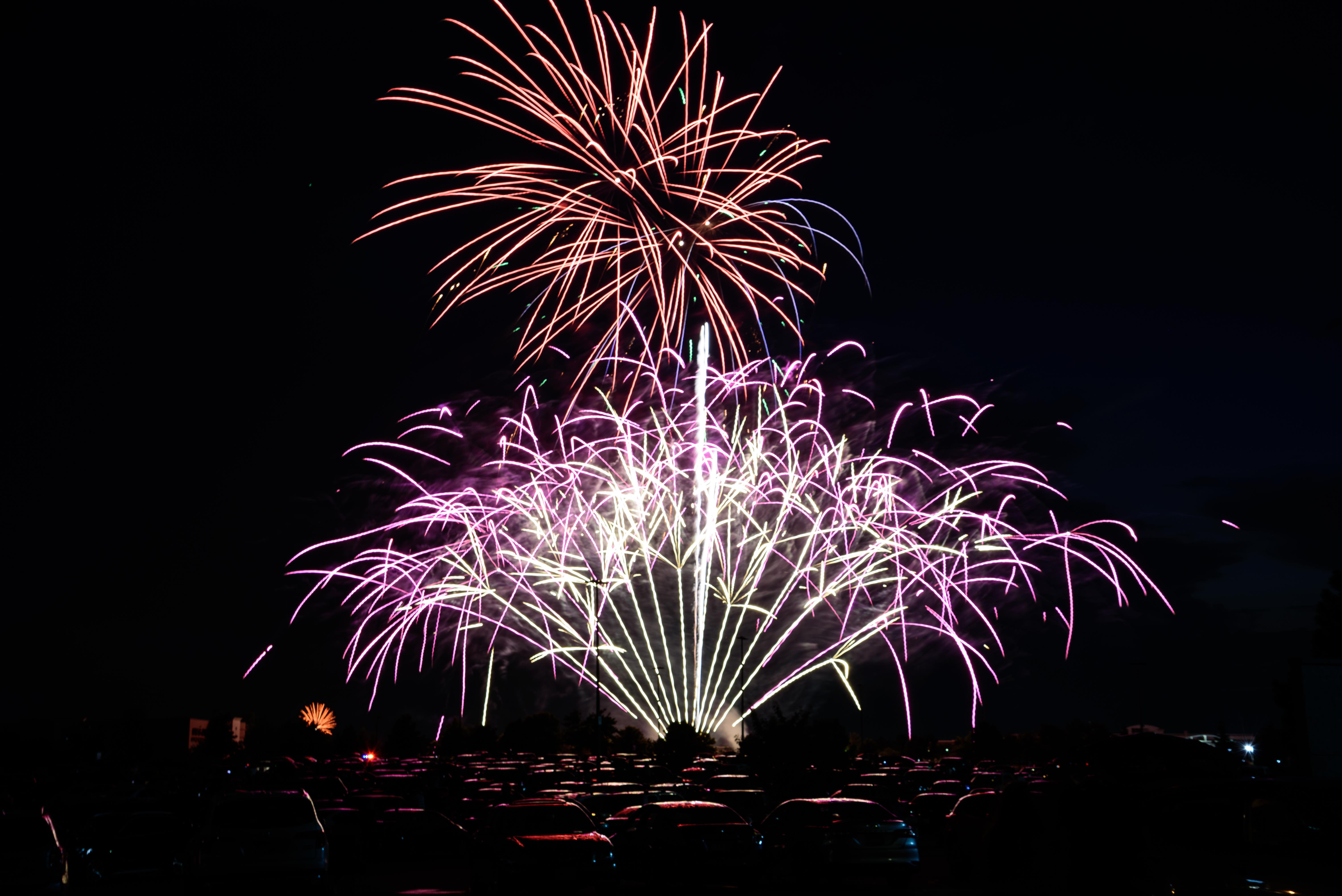 Photos of Beavercreek Fourth of July fireworks 2020