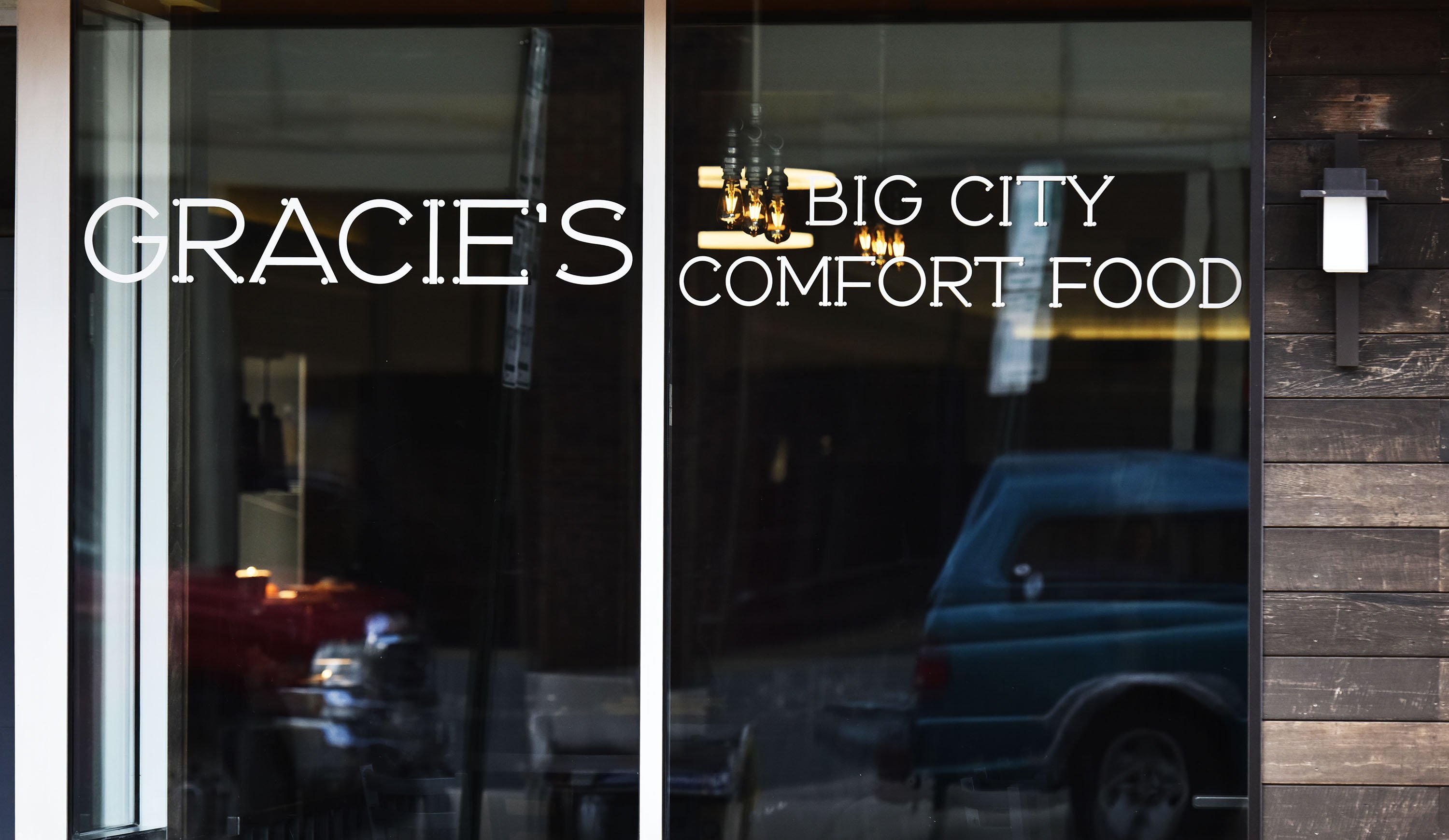 Gracie’s restaurant is now open on Central Avenue in Middletown. The menu is described as big city comfort food with items such as seared salmon, fried chicken, Berkshire pork chop and meatloaf. NICK GRAHAM/STAFF