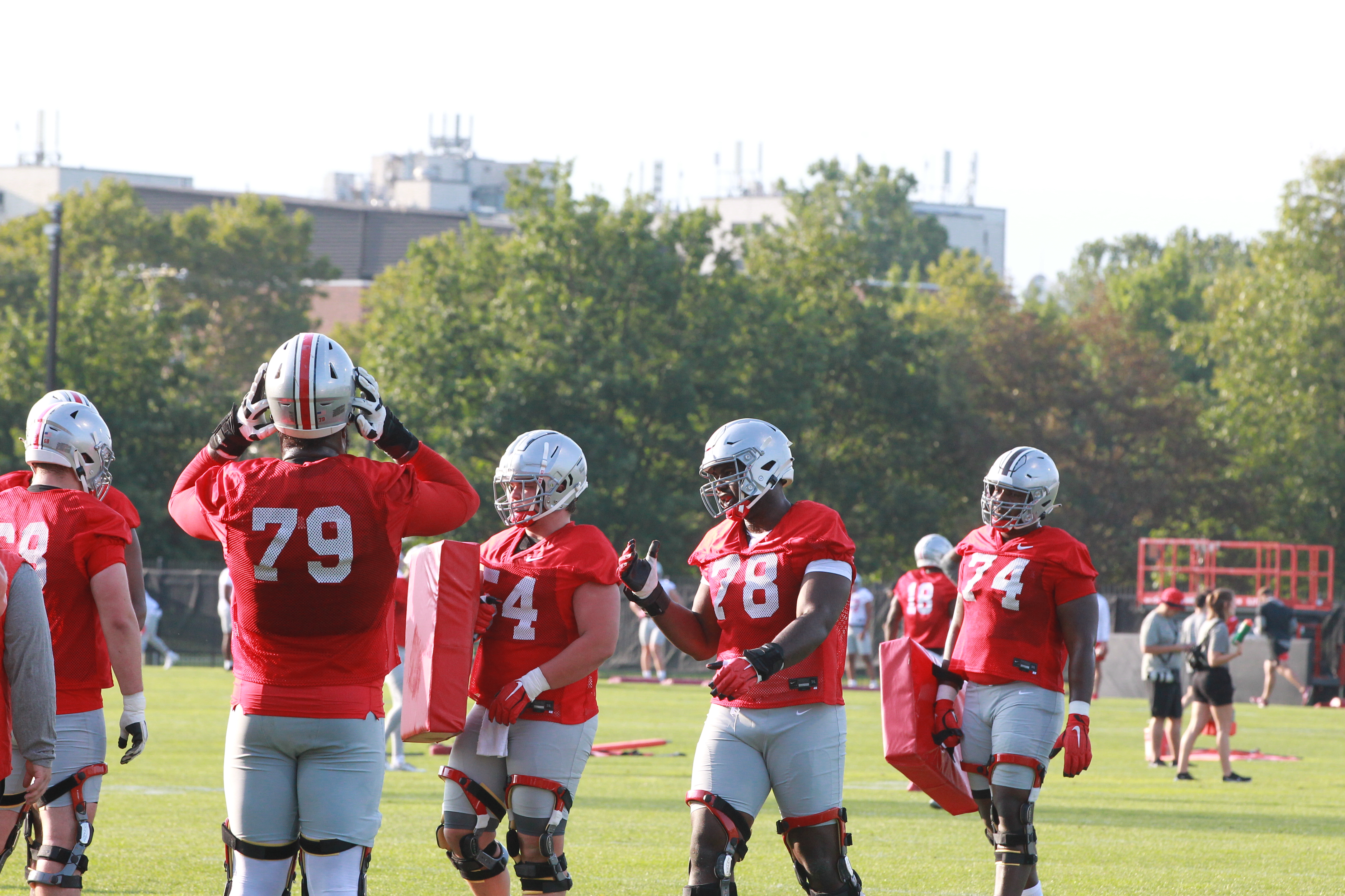 Former Ohio State football lineman Nicholas Petit-Frere wins