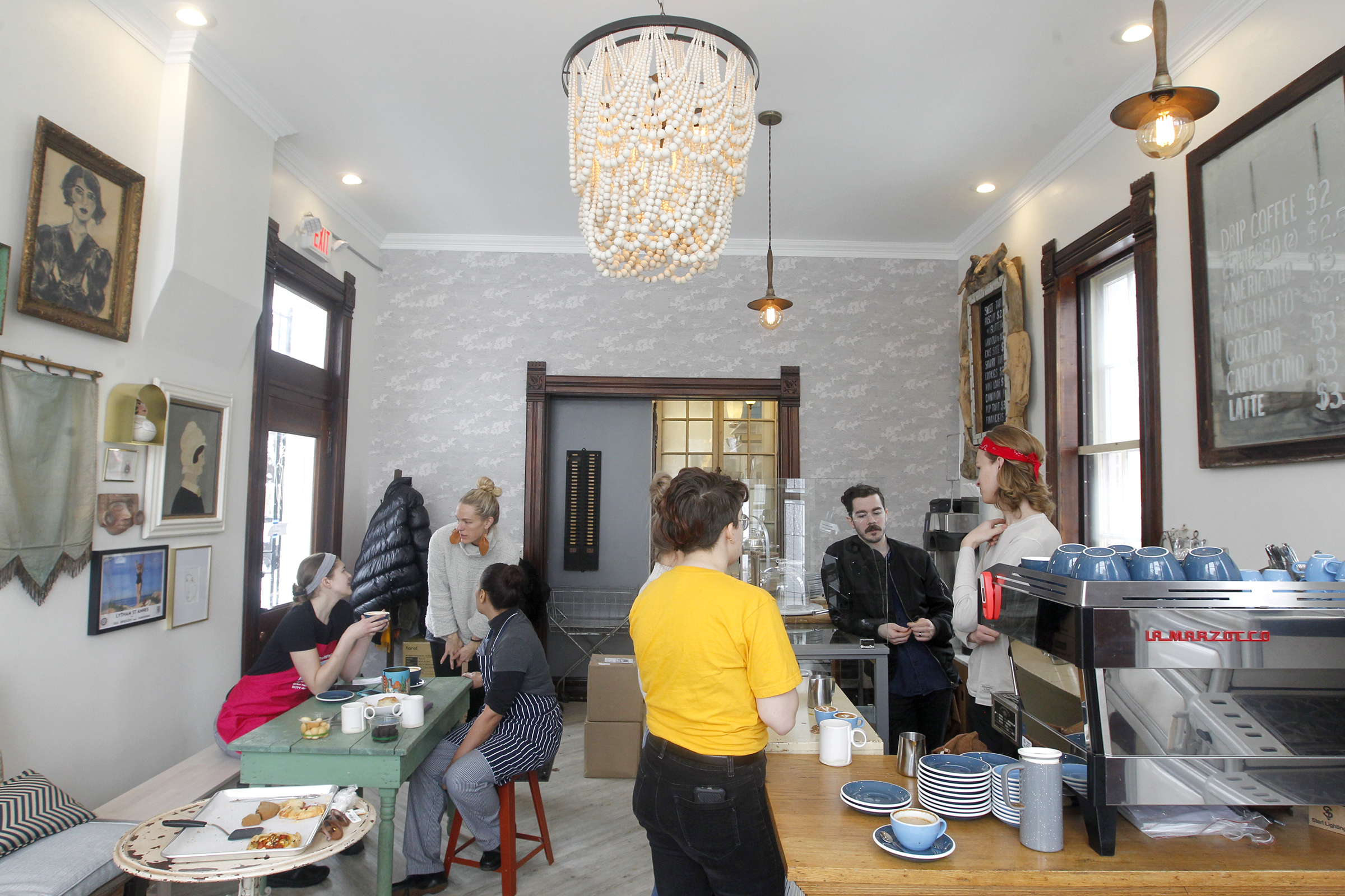 St. Anne the Tart, a new bakery and coffee house in Dayton's St. Anne's Hill historic neighborhood, will open at the beginning of March. The new establishment will have coffee, sweet and savory tarts, soups, sandwiches and more. LISA POWELL / STAFF