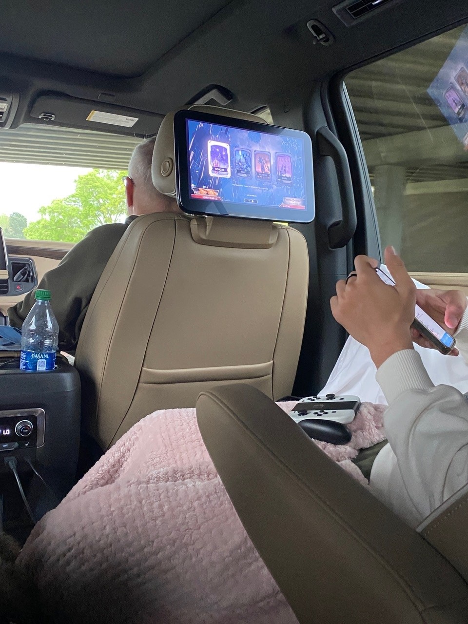 Chevy’s infotainment system is intuitive and offers numerous plugs for smartphones as well as USB ports for charging, even in the third row. Contributed by Jimmy Dinsmore