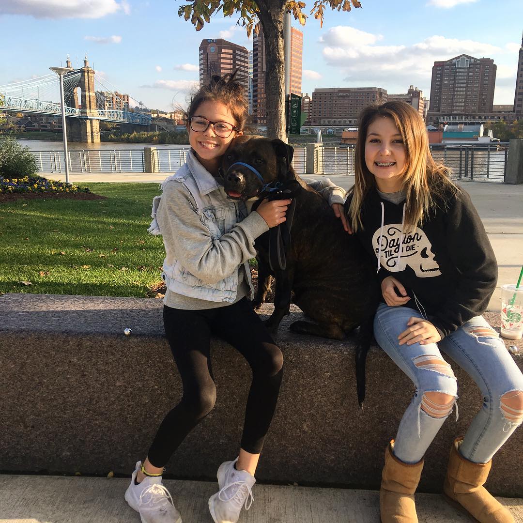 Ali Sowers was driving a Jeep near the intersection of Montgomery County Line and Range Line roads (Diamond Mill Road) the morning of Monday, Feb. 11 when she lost control on black ice. Her boyfriend, Ben Chapman, was in the passenger seat. Her daughters, 13-year-old Stella Sower and 12-year-old Skylar Martin, were in the back seat. Stella and Skylar are pictured.