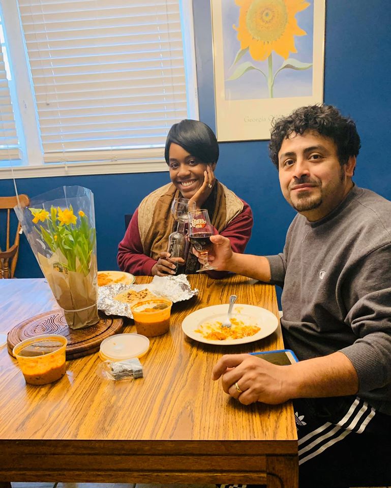 Myla Cardona-Jones gave her 8-year-old son, Geo, a great review even though he ate off of her plate and ate the dessert himself.
