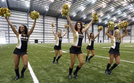 Photos: Meet the NFL's newest 40-year-old cheerleader