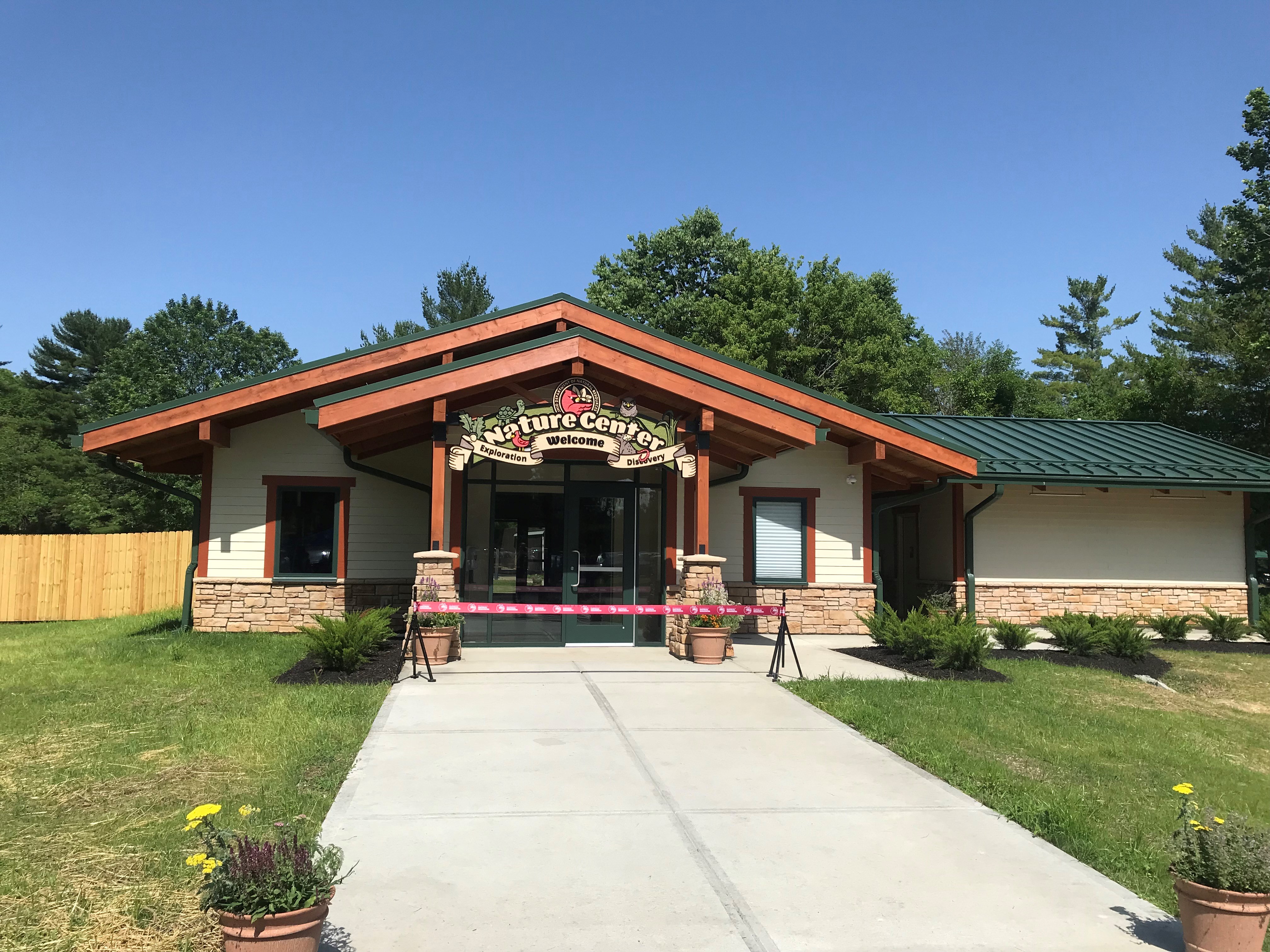Hueston Woods State Park celebrated the grand opening of their new nature center.