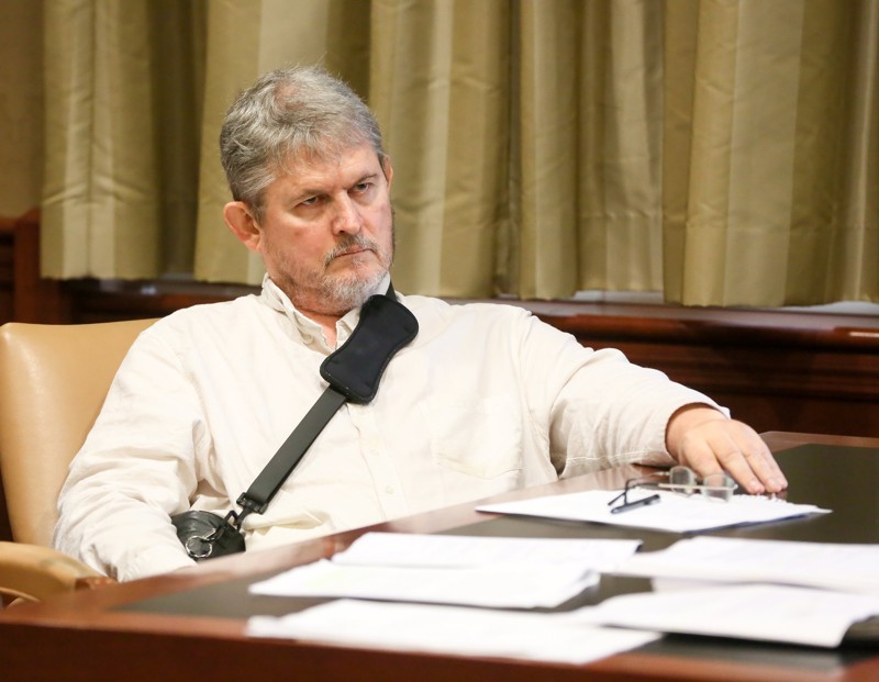 Ross Compton is charged with arson and insurance fraud for allegedly setting fire to his Middletown home.