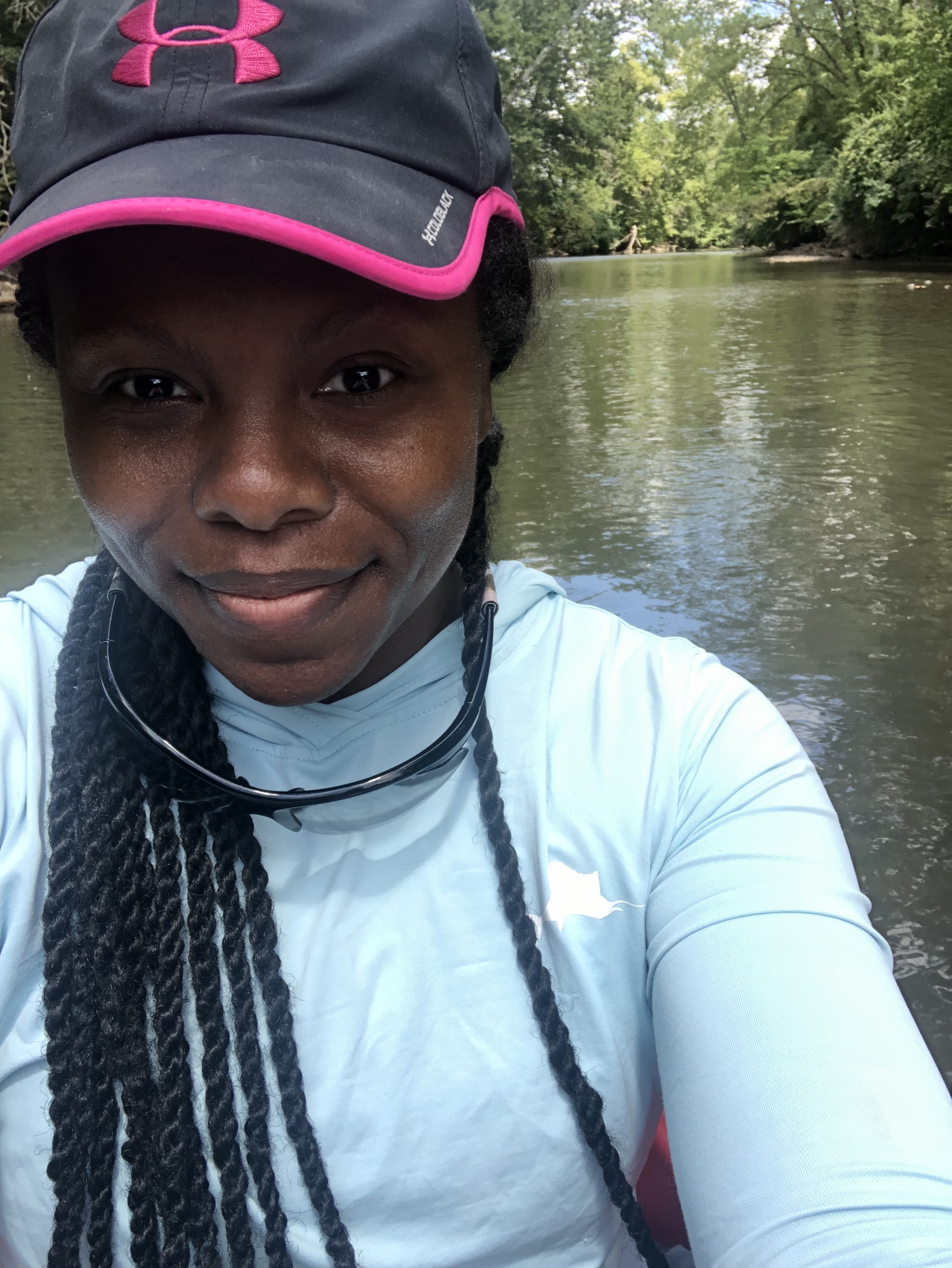 Sugarcreek Twp. resident Nichole Smith, the programming director of Pink Ribbon Girls, is Dayton of the Week. She is pictured on a kayaking trip.