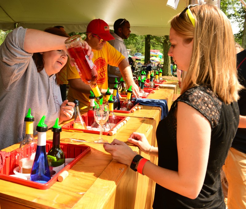 The Second Annual Vintage Ohio South Wine Festival will return to the Clark County Fairgrounds on May 11. It will take place in two sessions: one from noon to 4 p.m. and 5 to 9 p.m. File photo.