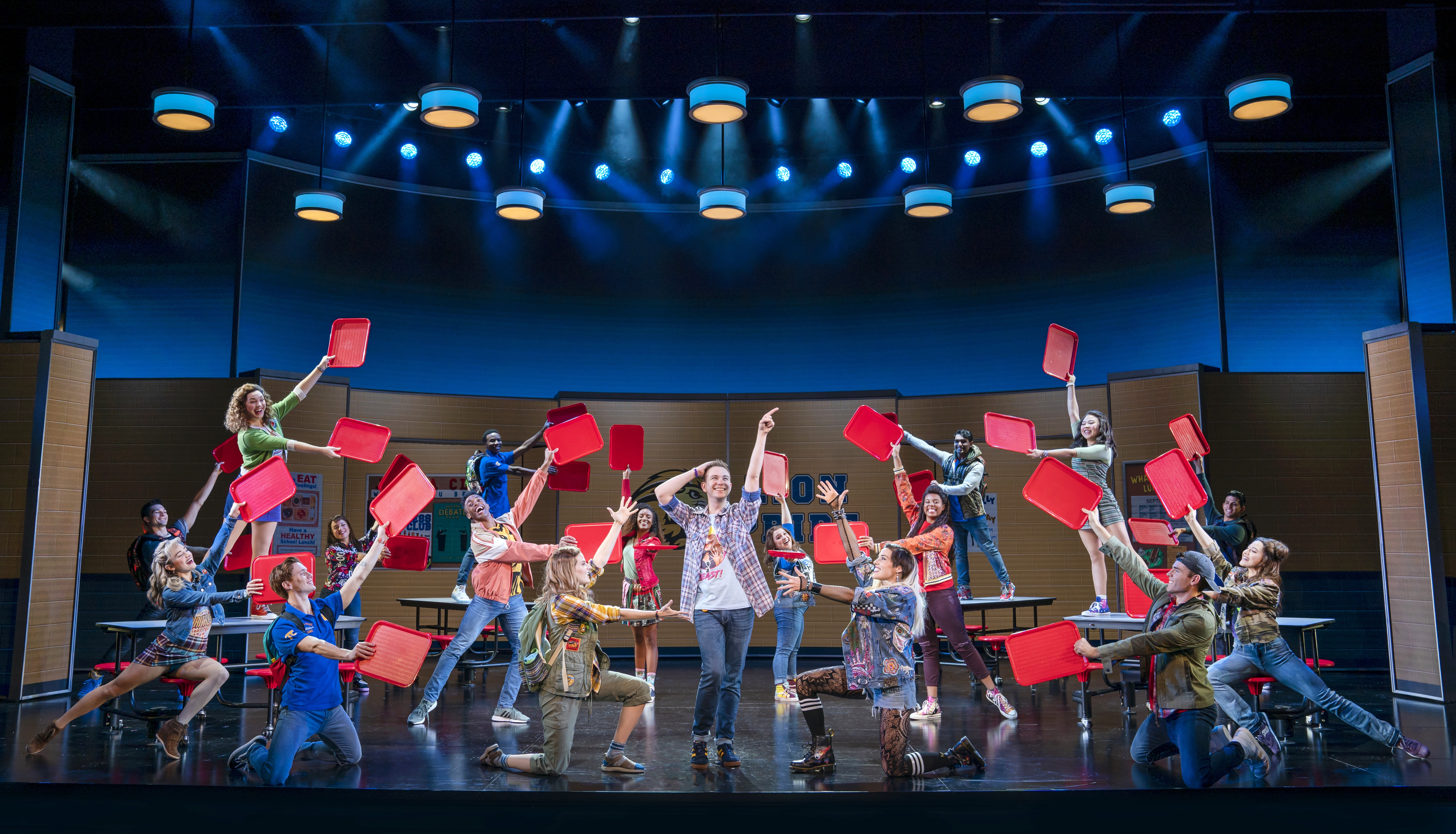 Mary Beth Donahoe, a native of Lakewood near Cleveland, is a member of the singing and dancing ensemble in the touring company coming to the Schuster. She says lines in the show would sometimes trigger painful high school memories. CONTRIBUTED PHOTO