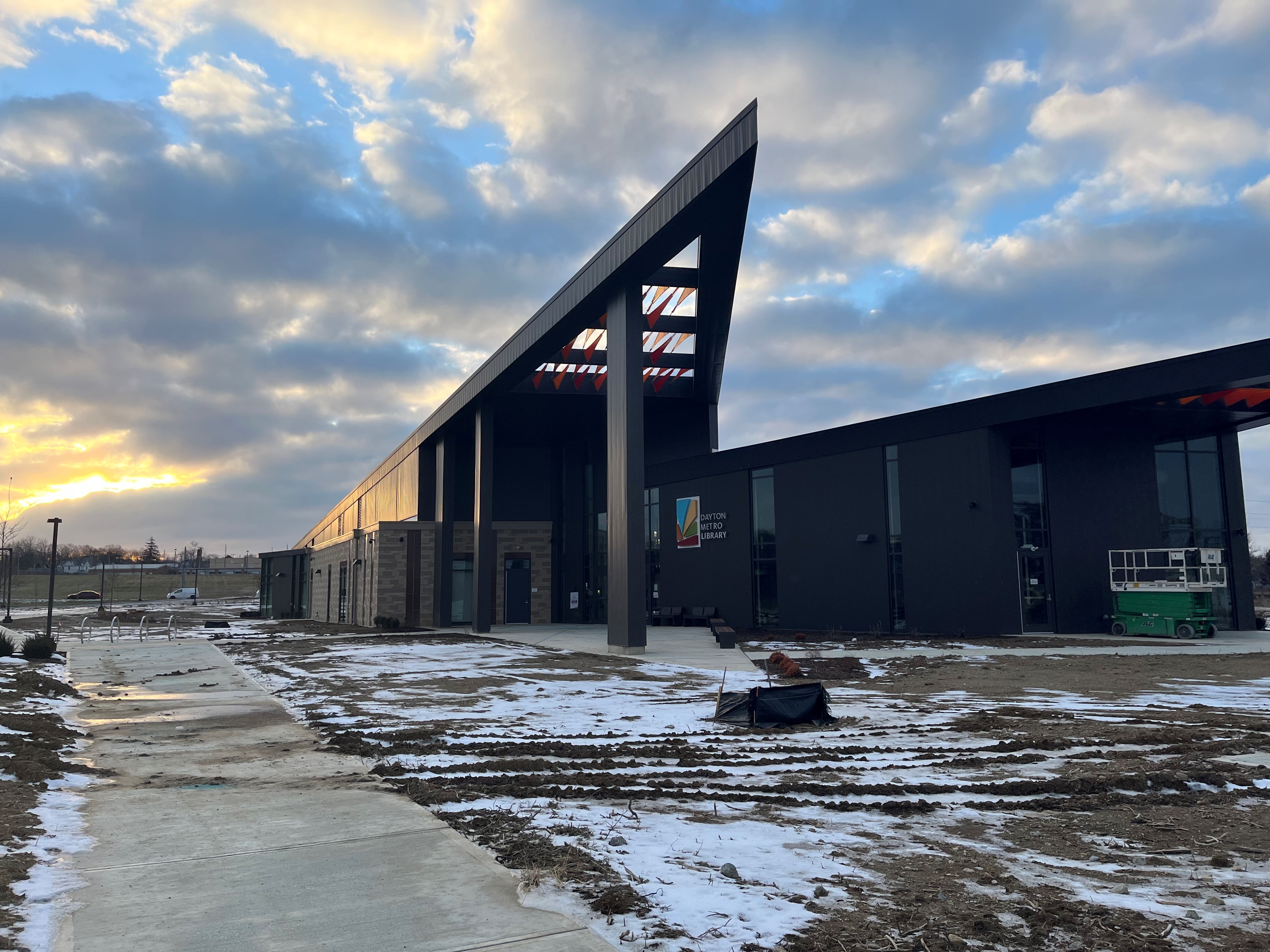The Dayton Metro Library's West Branch opens Monday, Feb. 7. The branch is located at 300 Abbey Ave. in West Dayton. CORNELIUS FROLIK / STAFF