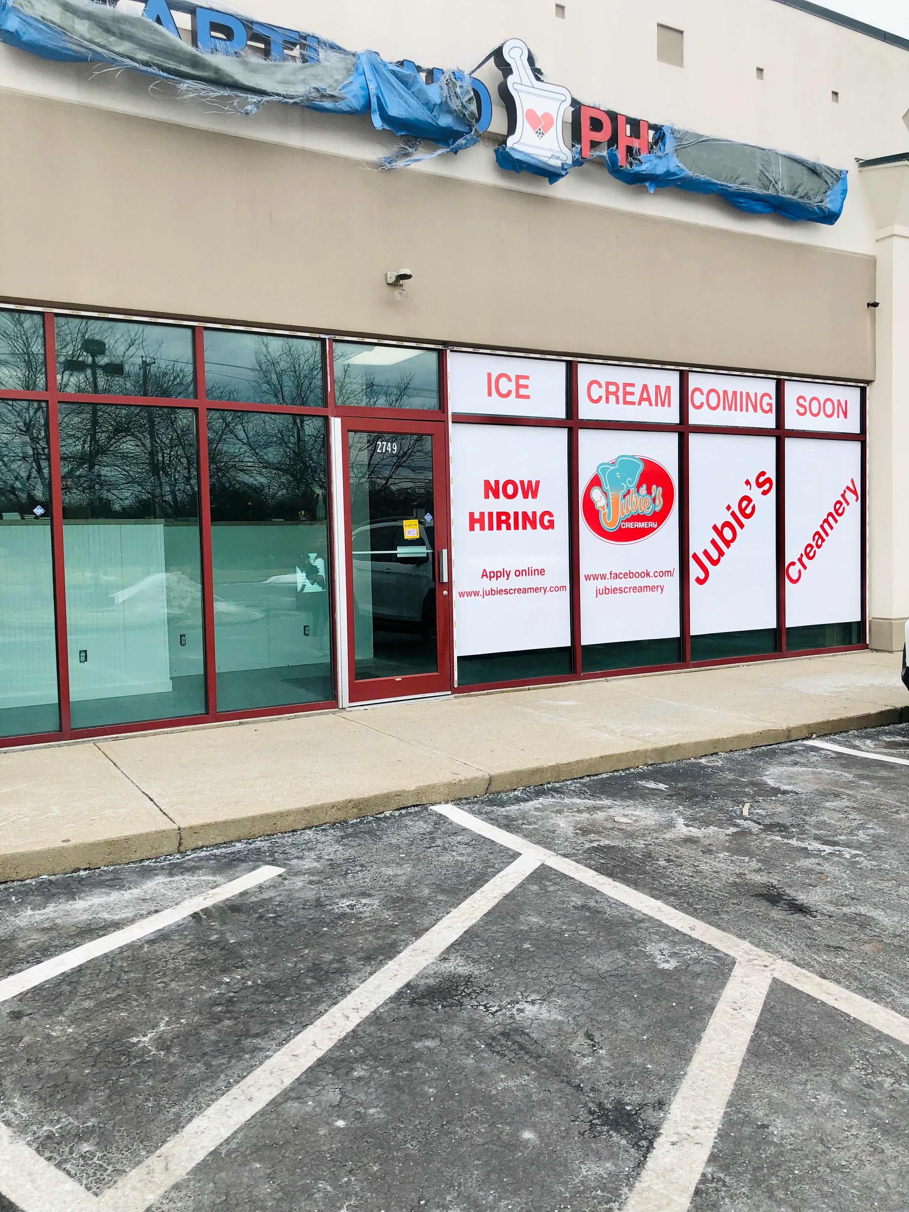 Jubie’s Creamery will open their second location at 1 p.m. on Thursday, May 12 at 2749 W. Alex Bell Road in Moraine.