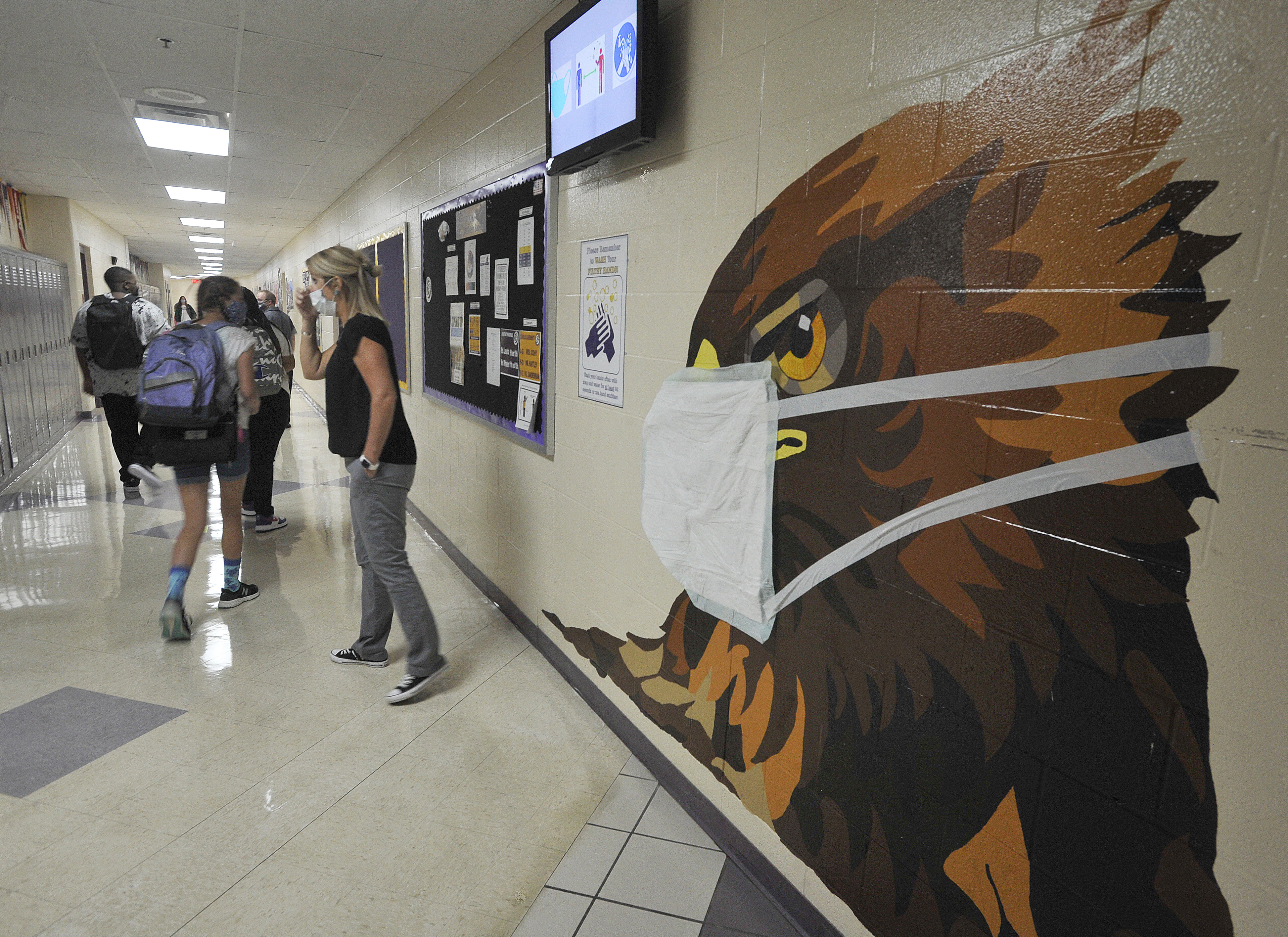 : Personalized Teacher School Mascot Eagles Assistant