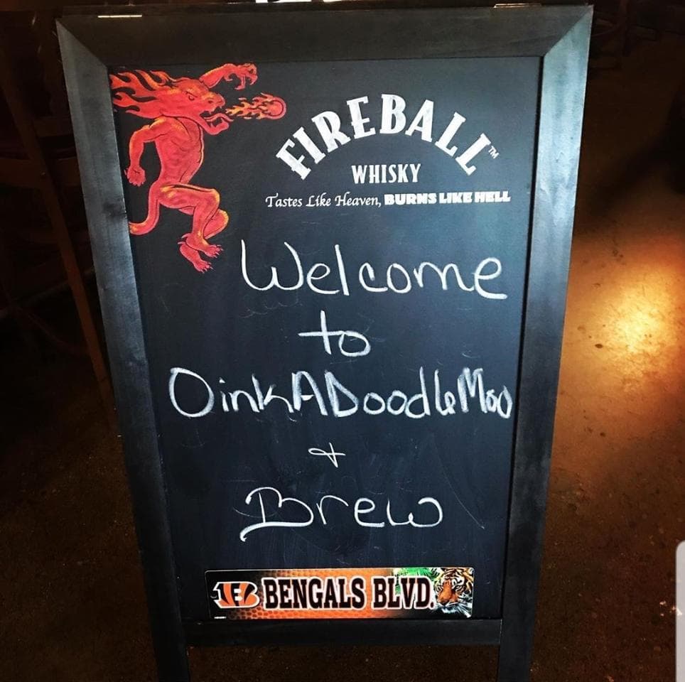 OinkADoodleMoo & Brew is now open at 209 Byers Road in Miamisburg.It will be a restaurant, pub and music venue. CONTRIBUTED