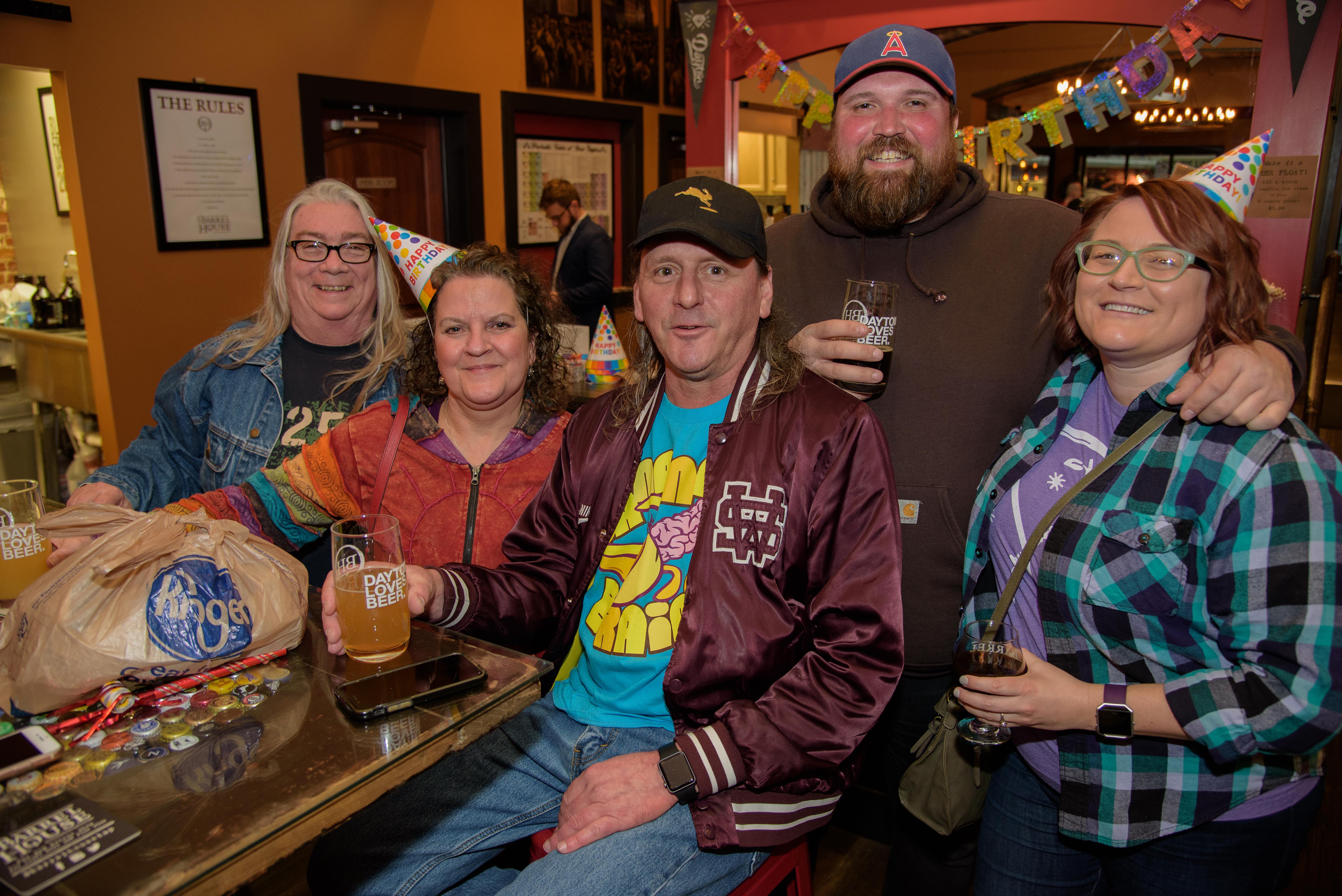 The Barrel House celebrated Dayton's 222 birthday by tapping beer from local breweries, serving food from Underdogs Mobile and featuring entertainment by Dayton musicians on Saturday, March 31. PHOTO / TOM GILLIAM PHOTOGRAPHY