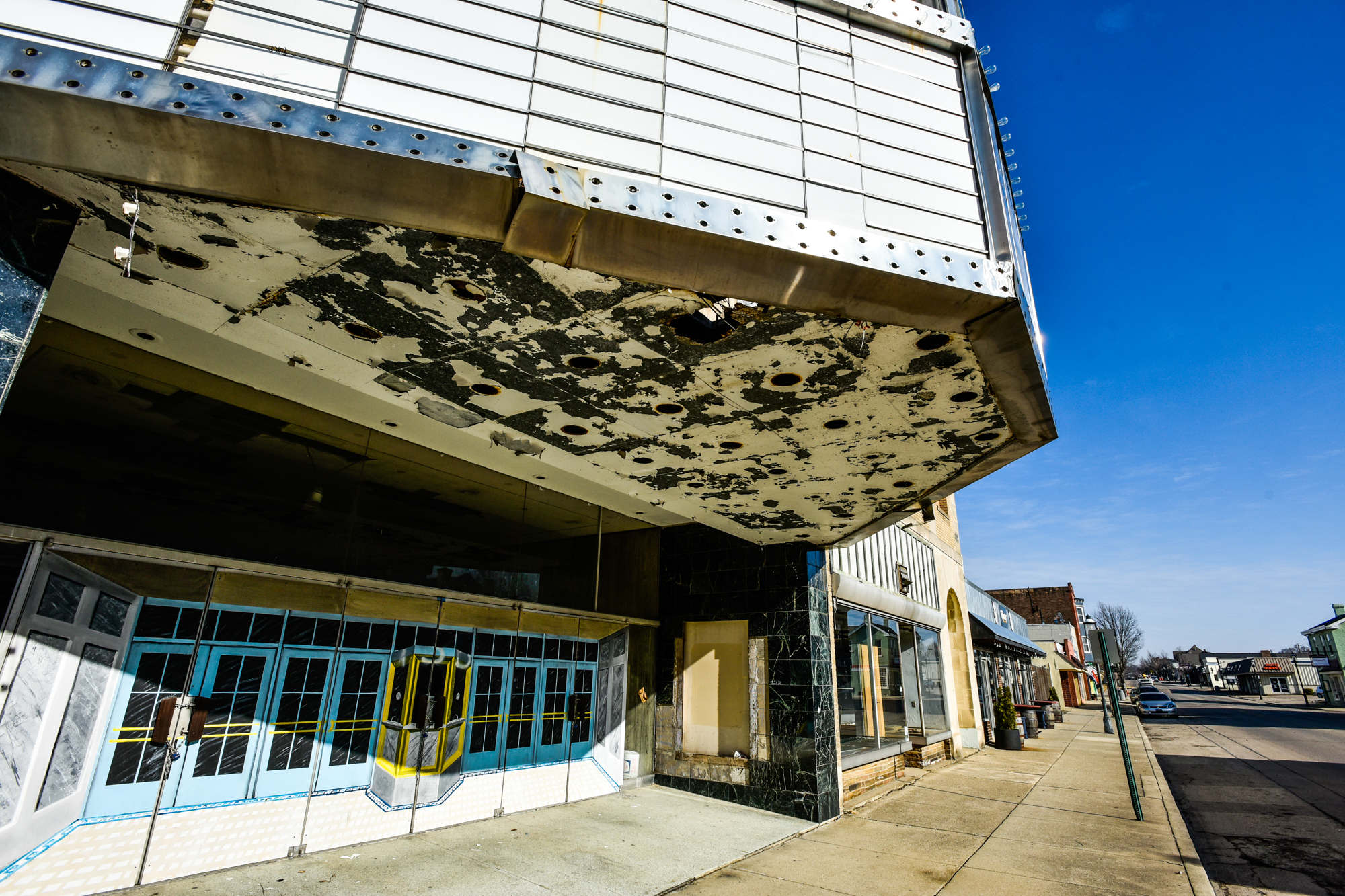 The former Studio Theater on Central Avenue in Middletown.