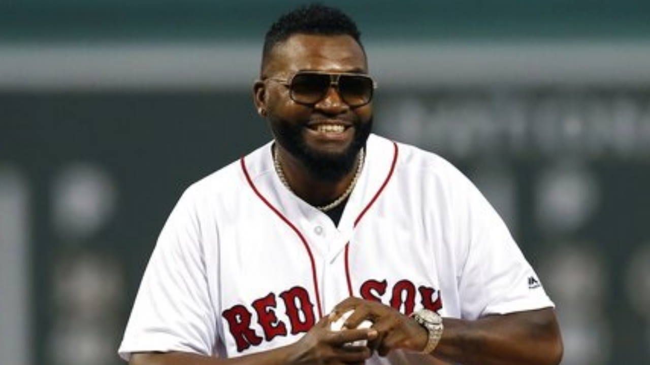 DAVID ORTIZ Photo Picture big Papi at FENWAY Park -  Israel