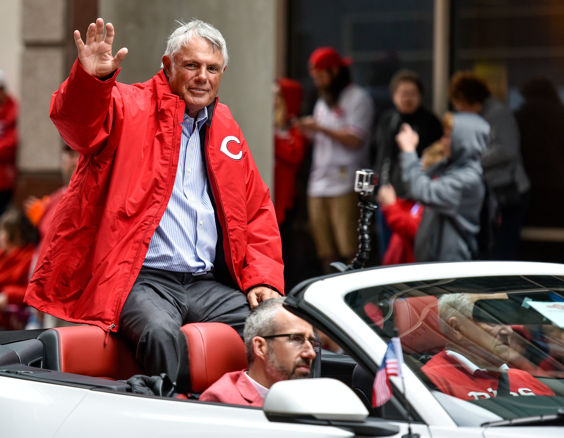 Lou Piniella checks in from the Opening Day Parade