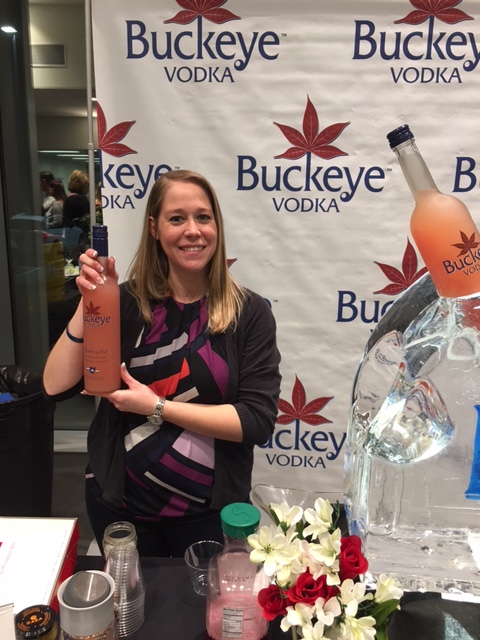 Buckeye Vodka's cocktail station during the Sneak Peek to Winter Restaurant Week on Jan. 18, 2017. ALEXIS LARSEN/CONTRIBUTED PHOTO