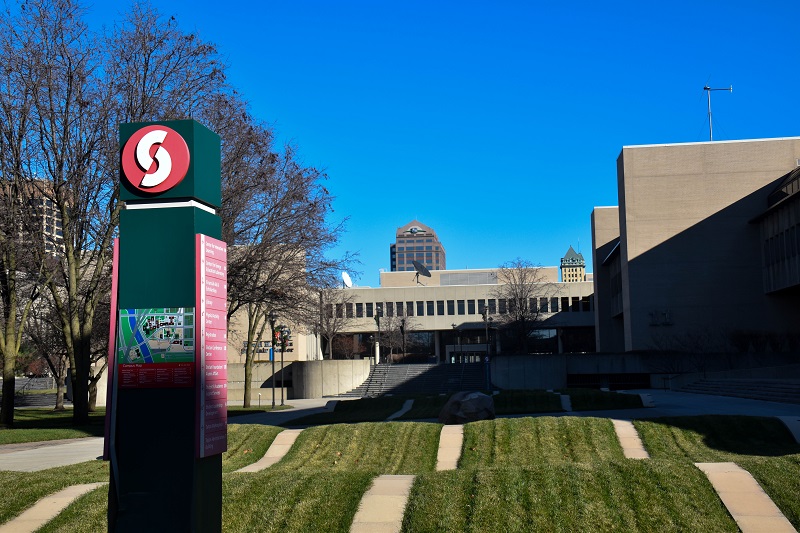 Sinclair College resumed classes online and through distance learning on Monday after classes were delayed due to coronavirus concerns.