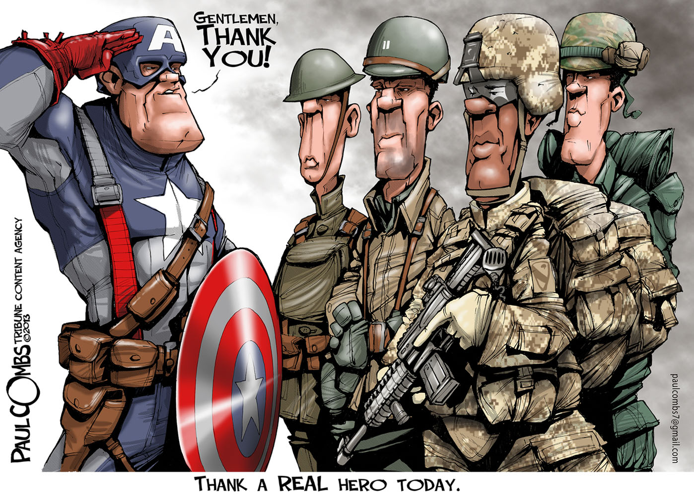 veteran thank you cartoon clipart