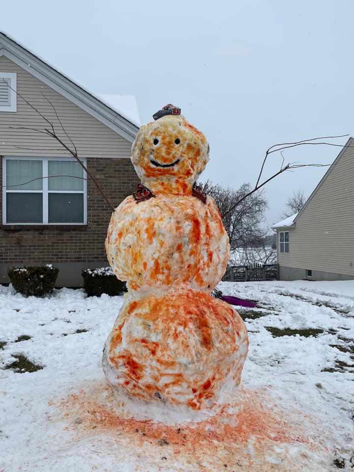 PHOTOS: Your Bengals-themed snowman photos