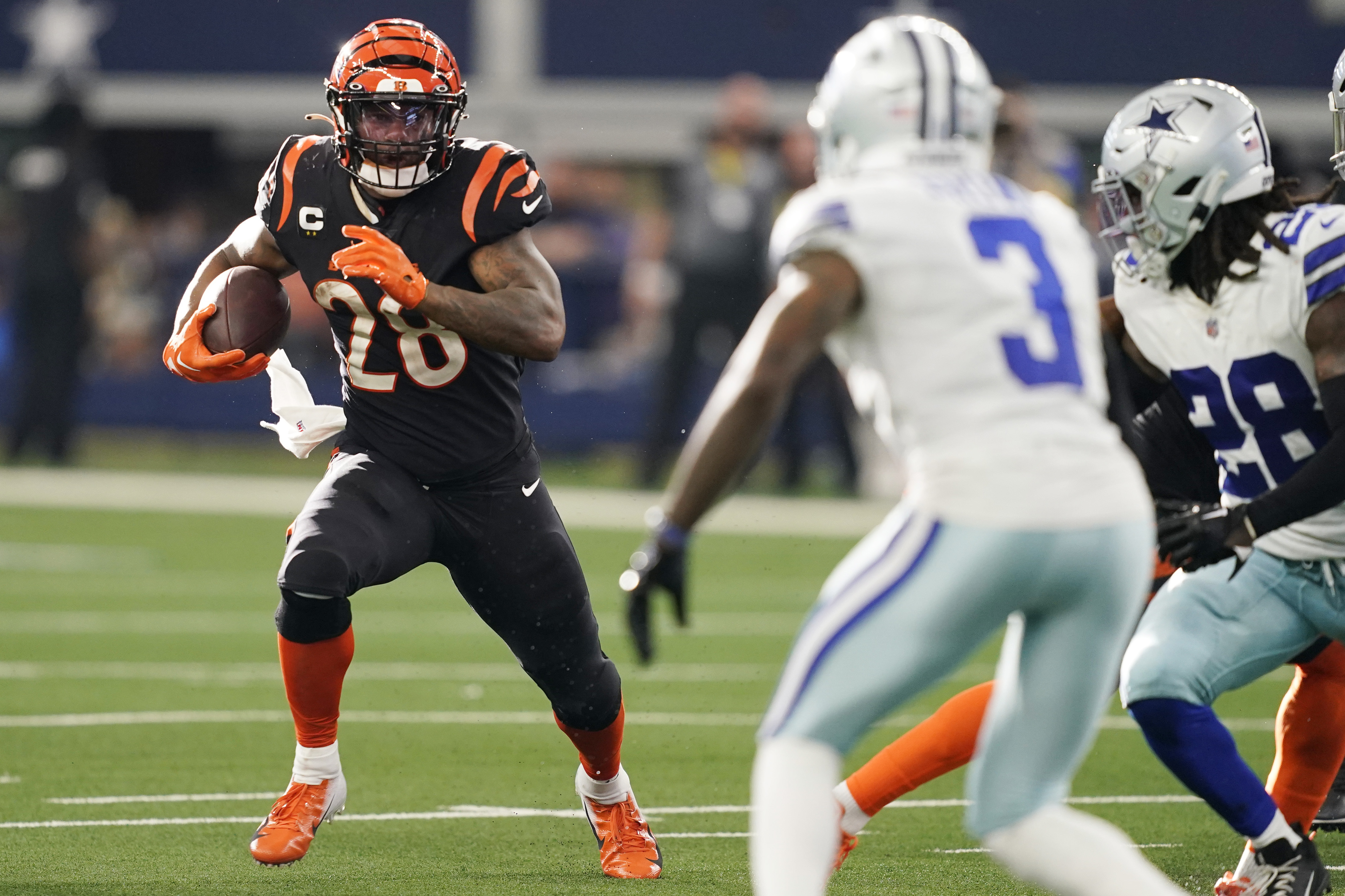 How the Bengals retooled their running game 