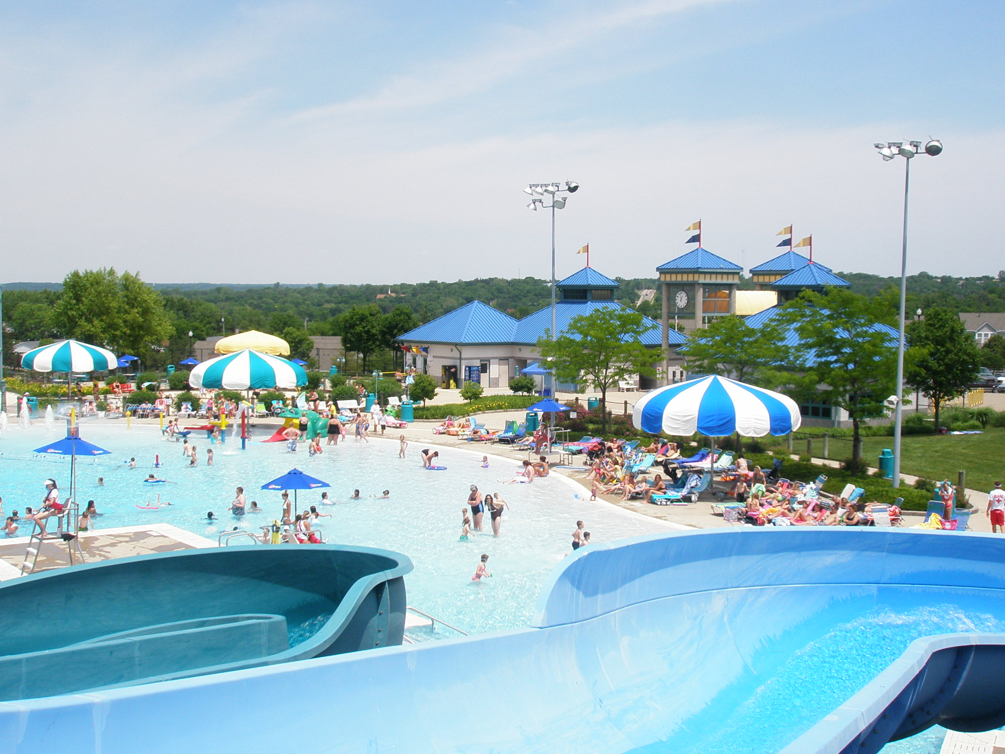 The Sycamore Trails Aquatic Center will reopen for the season on Friday, May 27 with a block party. CONTRIBUTED