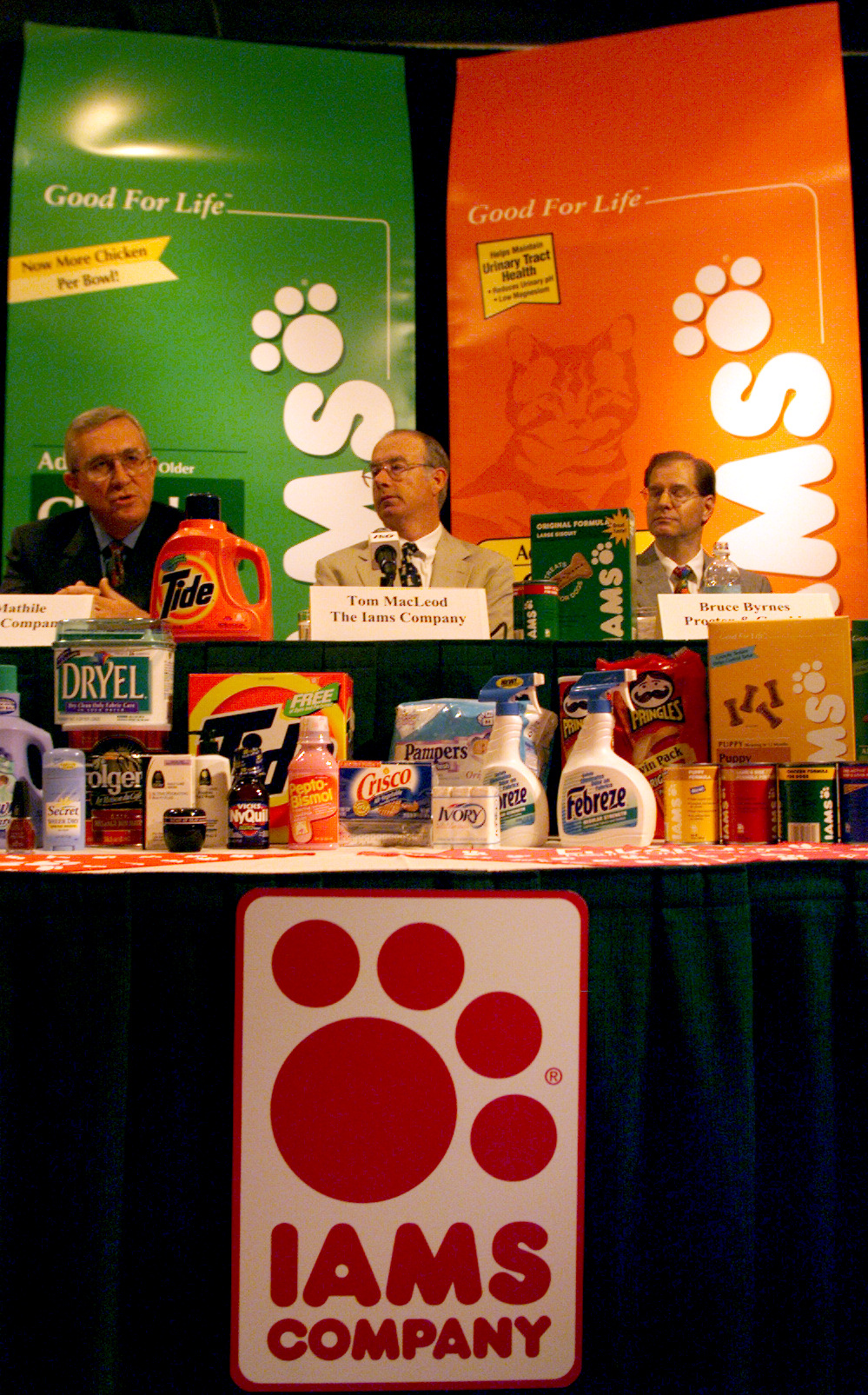 Iams parent cheap company