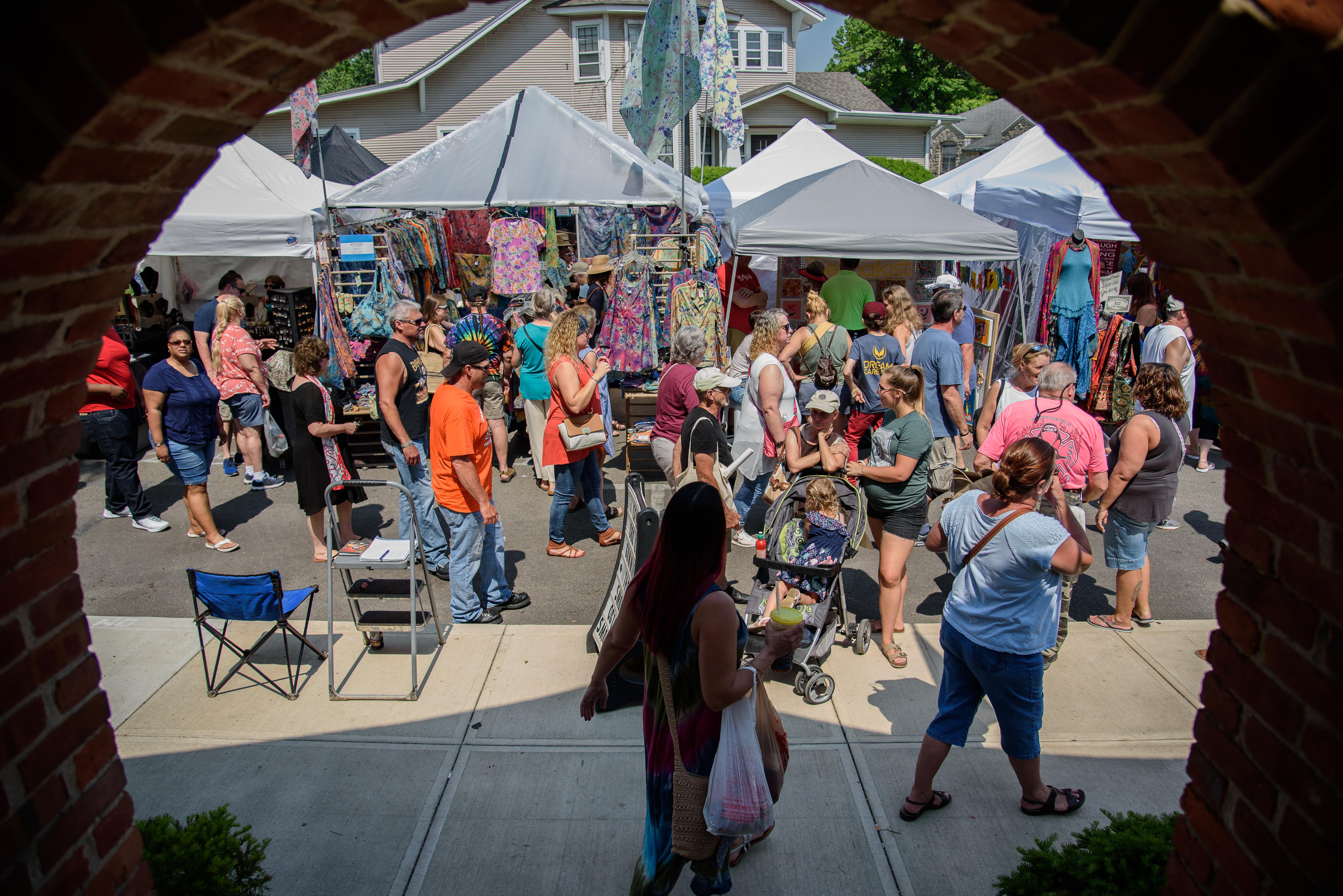 Here’s who we spotted enjoying music, crafts, food and entertainment and shopping at the Yellow Springs Street Fair on Saturday, June 9, 2018. (Tom Gilliam, contributing photographer)