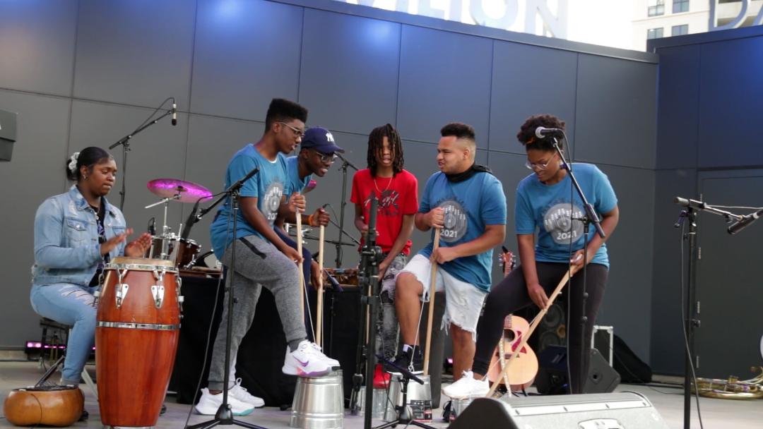 Signature Levitt Music & Arts Camp offers young people a chance to learn and grow creatively in the heart of downtown Dayton this summer.  CONTRIBUTED