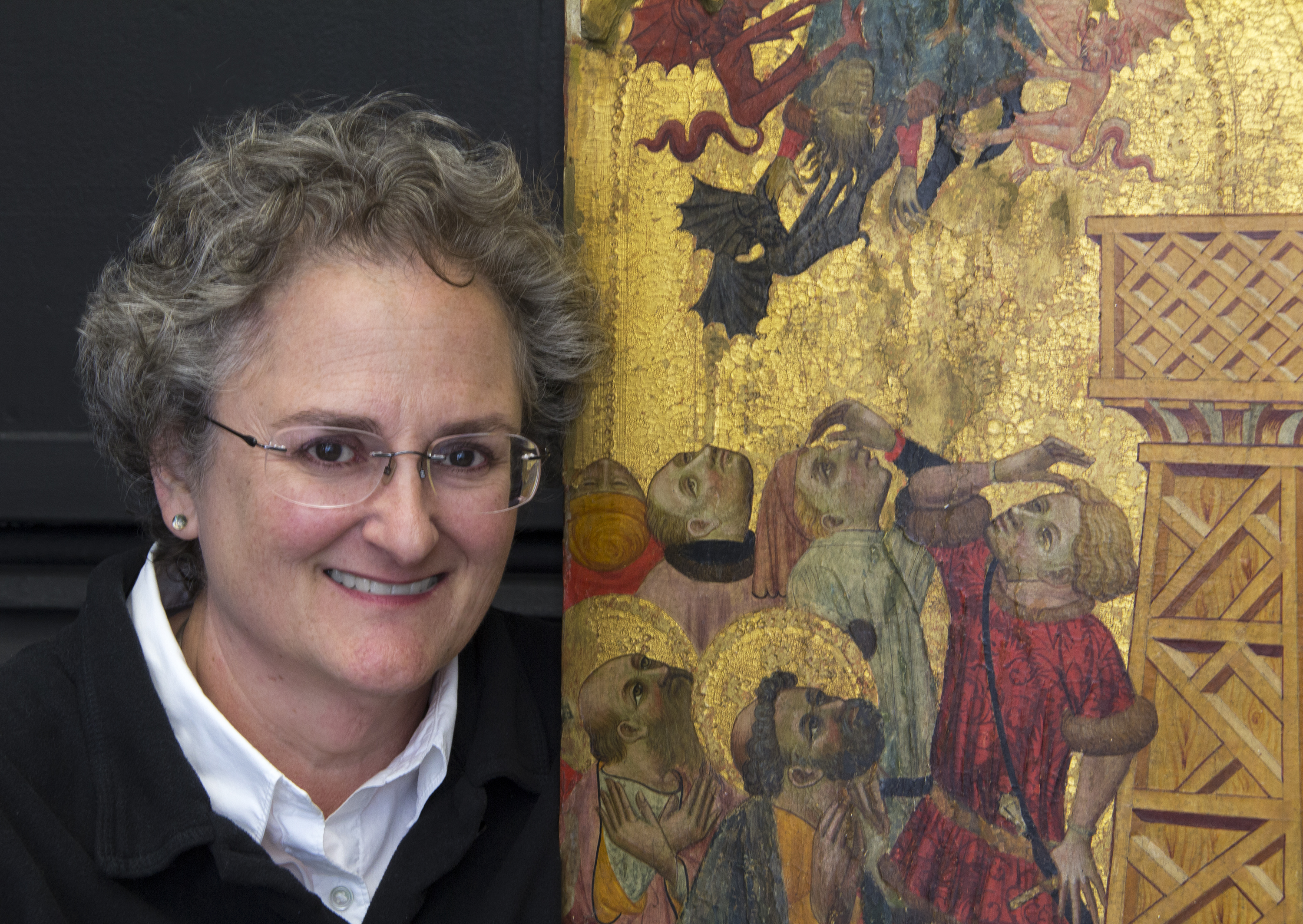 Serena Urry, Chief Conservator of the Cincinnati Art Museum, has worked on a number of paintings for the Dayton Art Institute. She will speak at the DAI on July 24. CONTRIBUTED
