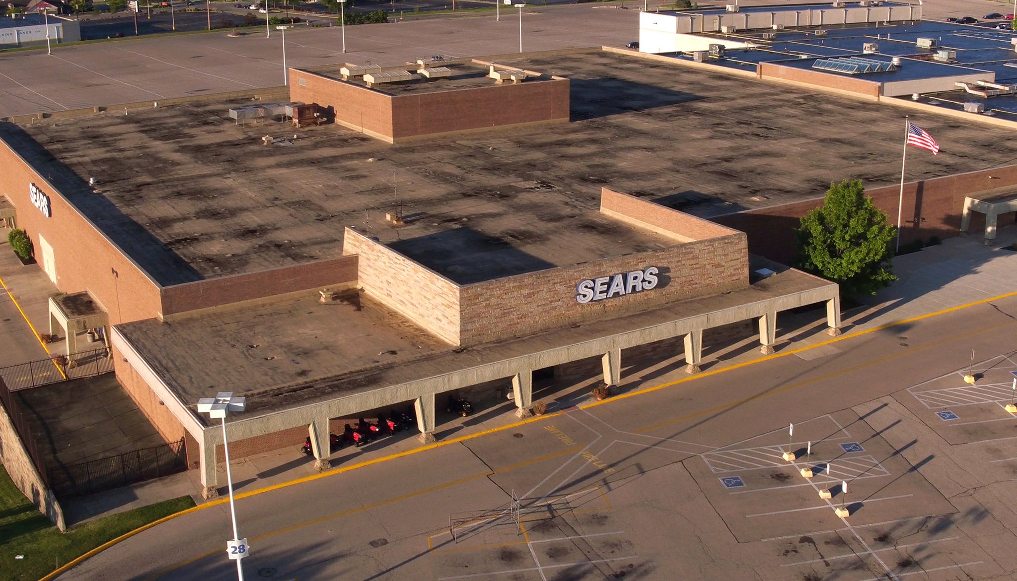 Sears announced Wednesday it will close its Dayton Mall location in Miami Twp. in November among 45 other locations nationwide. The announcement comes just less than two week before Elder-Beerman closes its location at the major Miami Twp. shopping center at 2700 Miamisburg Centerville Road near Interstate 75. TY GREENLEES / STAFF