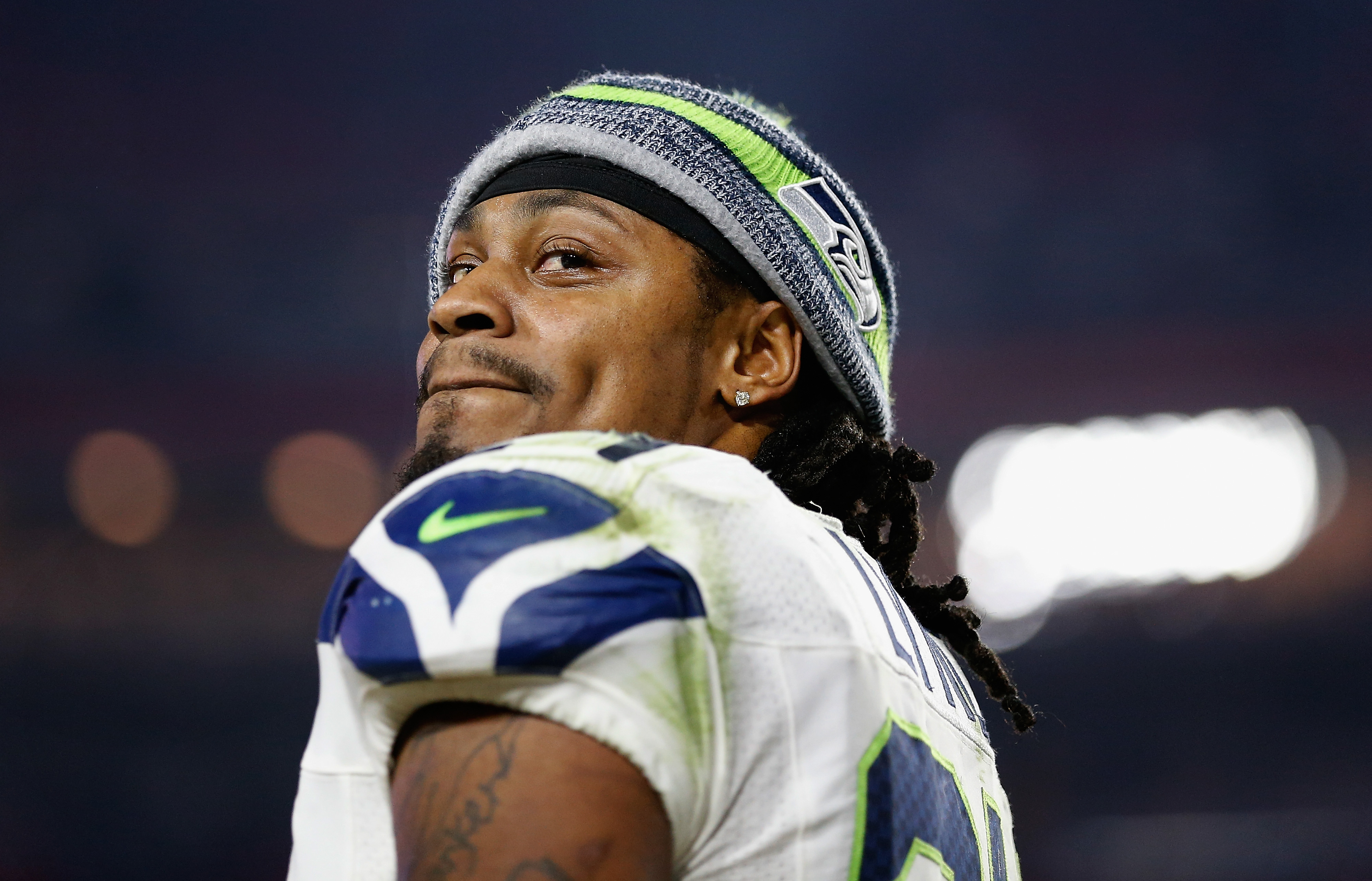 Marshawn Lynch starts retirement by 'ghost riding' a camel