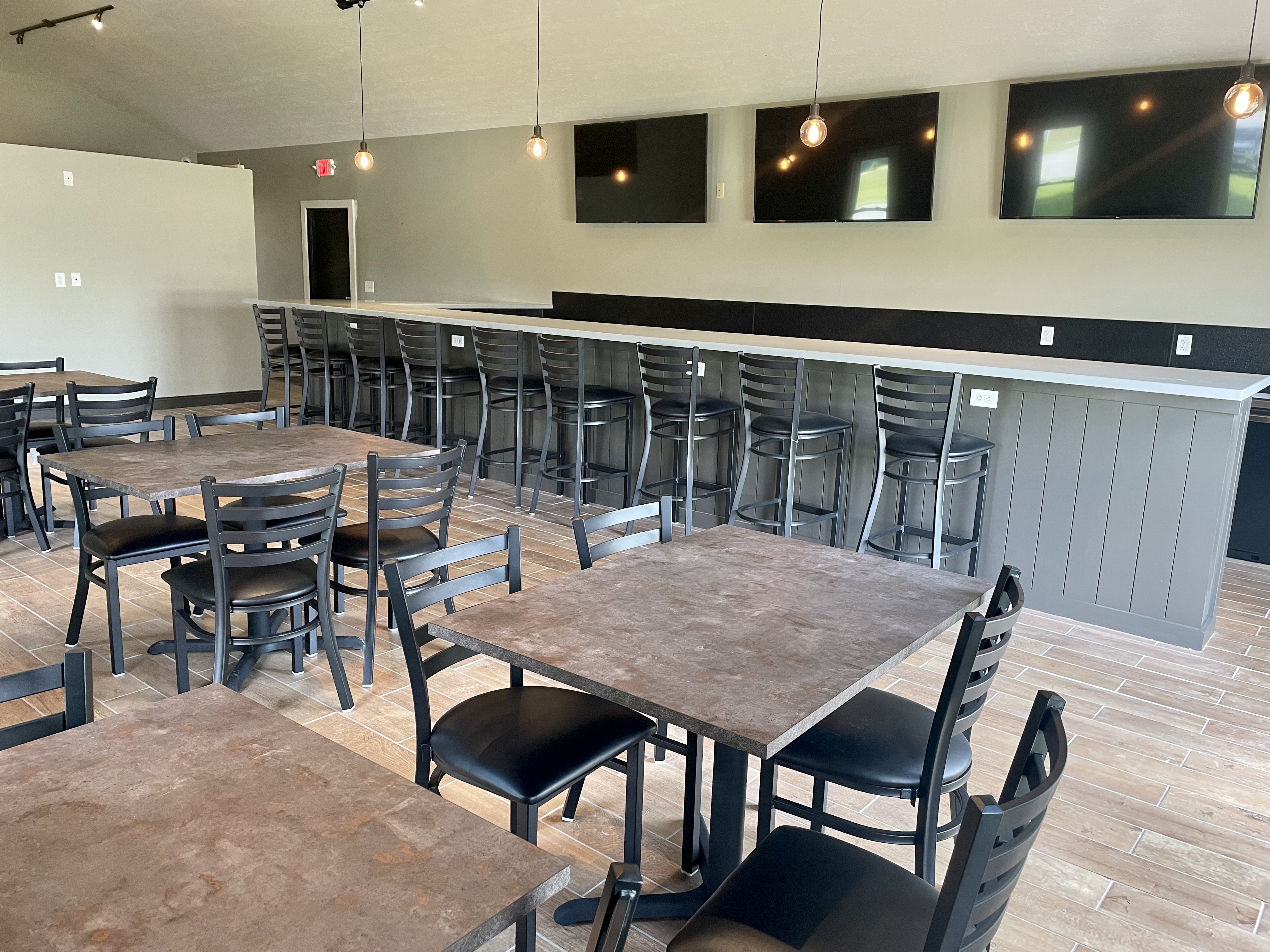 Jasper Kitchen + Bar, a new restaurant and bar offering brick oven fired pizza and much more, is expected to open to the public in July at the Jasper Hills Golf Club in Xenia.
