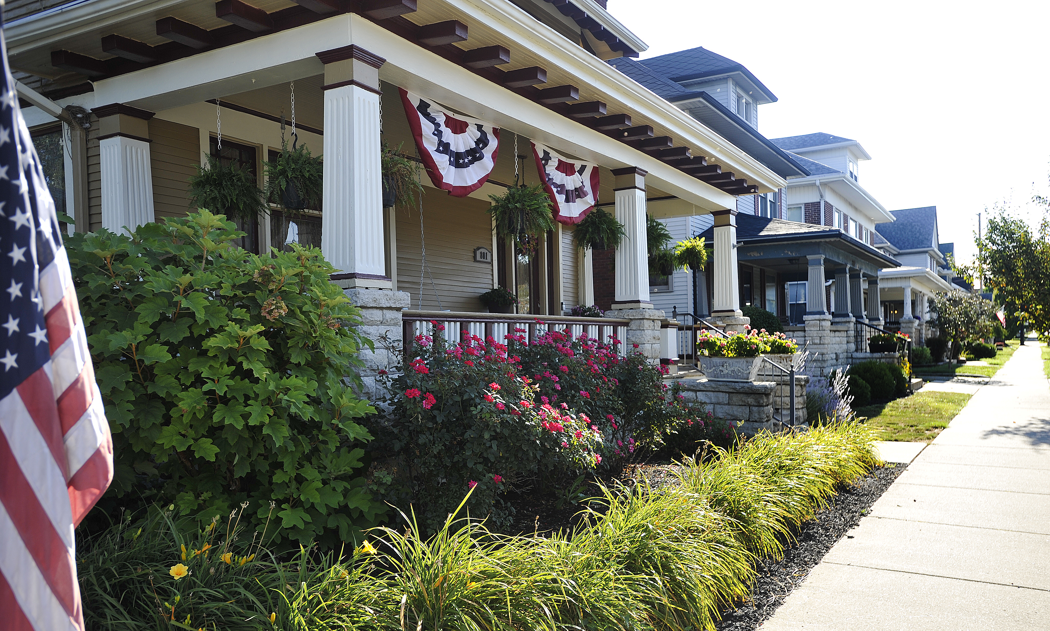 Residential properties rose in taxable value 8.8% and commercial values climbed 13.7% in Miamisburg. The home pictured is on E. Central Avenue in Miamisburg. MARSHALL GORBY / STAFF