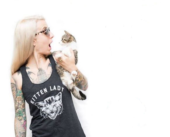 “Kitten Lady” Hannah Shaw will be in town Jan. 19 for a fundraiser in support of em City Kitties, the cat cafe’s nonprofit arm of Gem City Catfe.