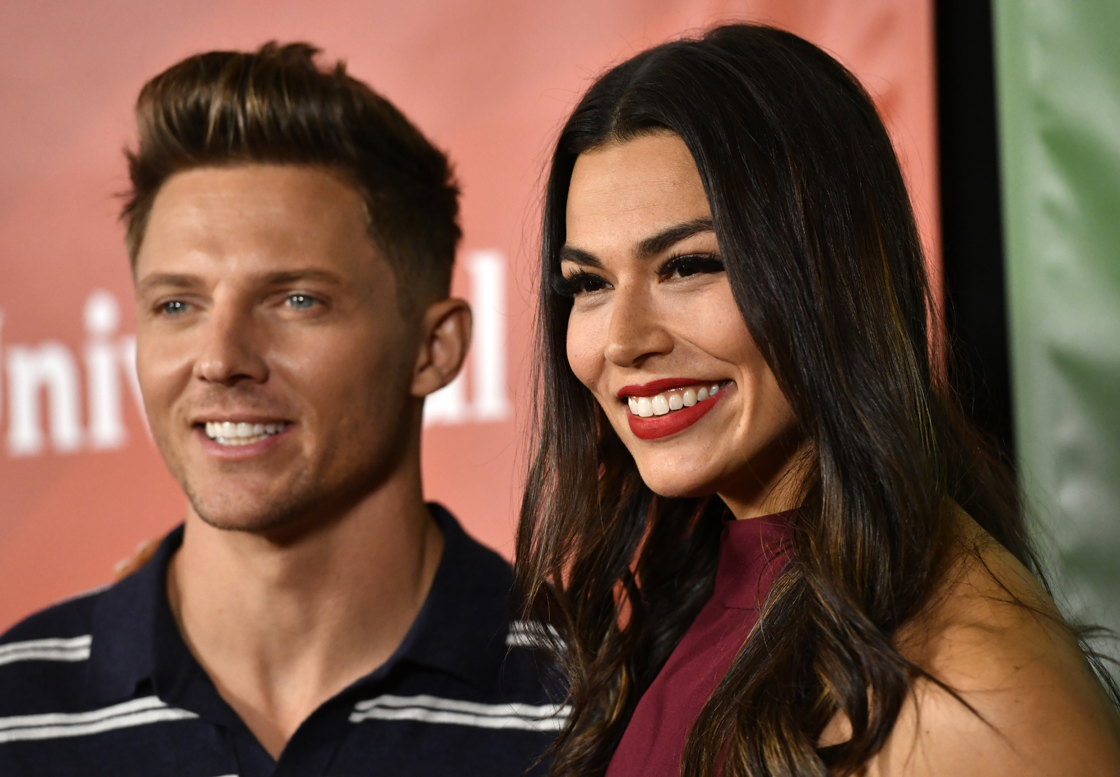 PASADENA, CALIFORNIA - JANUARY 11: Steve Cook, Erica Lugo attend the 2020 NBCUniversal Winter Press Tour 45 at The Langham Huntington, Pasadena on January 11, 2020 in Pasadena, California. (Photo by Frazer Harrison/Getty Images)