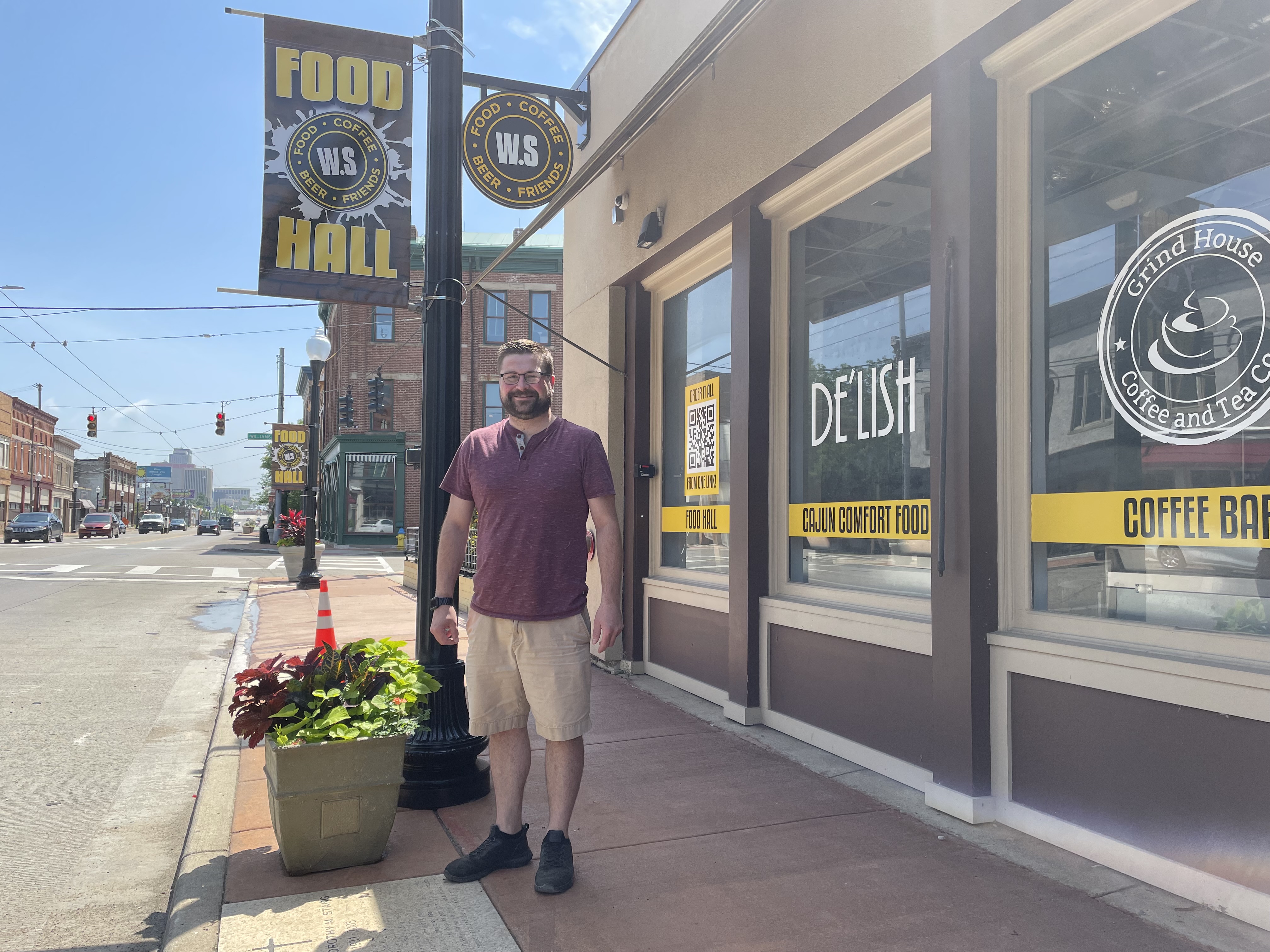 Rob Barry is the General Manager of W. Social Tap & Table, Dayton's First Food Hall located at 1100 W. Third Street.