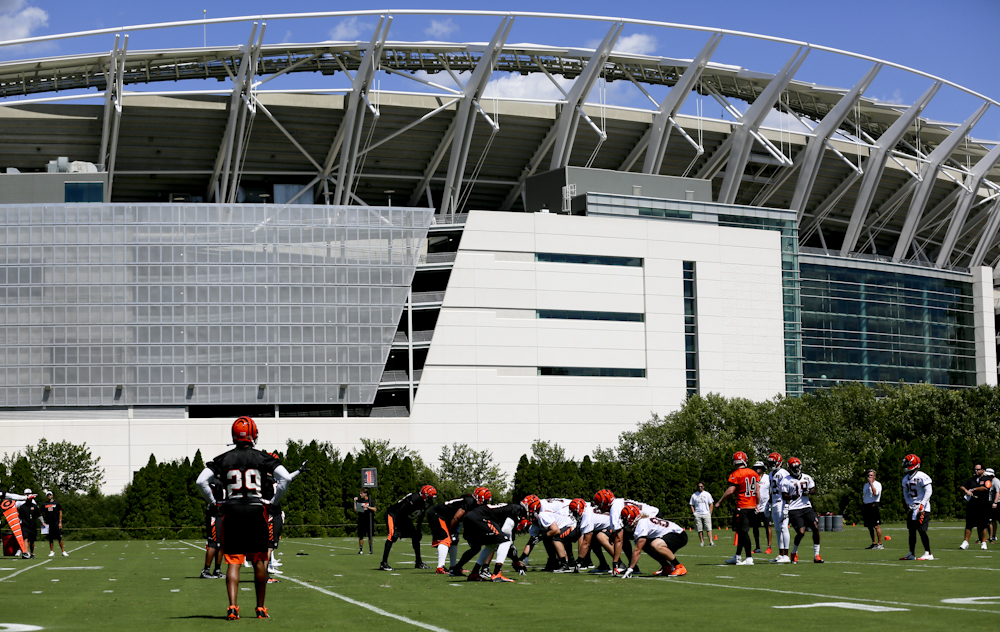 Bengals training camp sees pads and scuffles arrive in full force