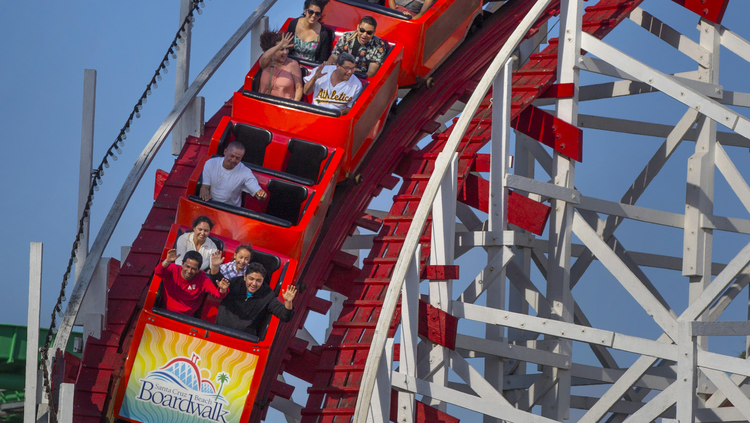 Santa Cruz Beach Boardwalk Amusement Park - California's Classic