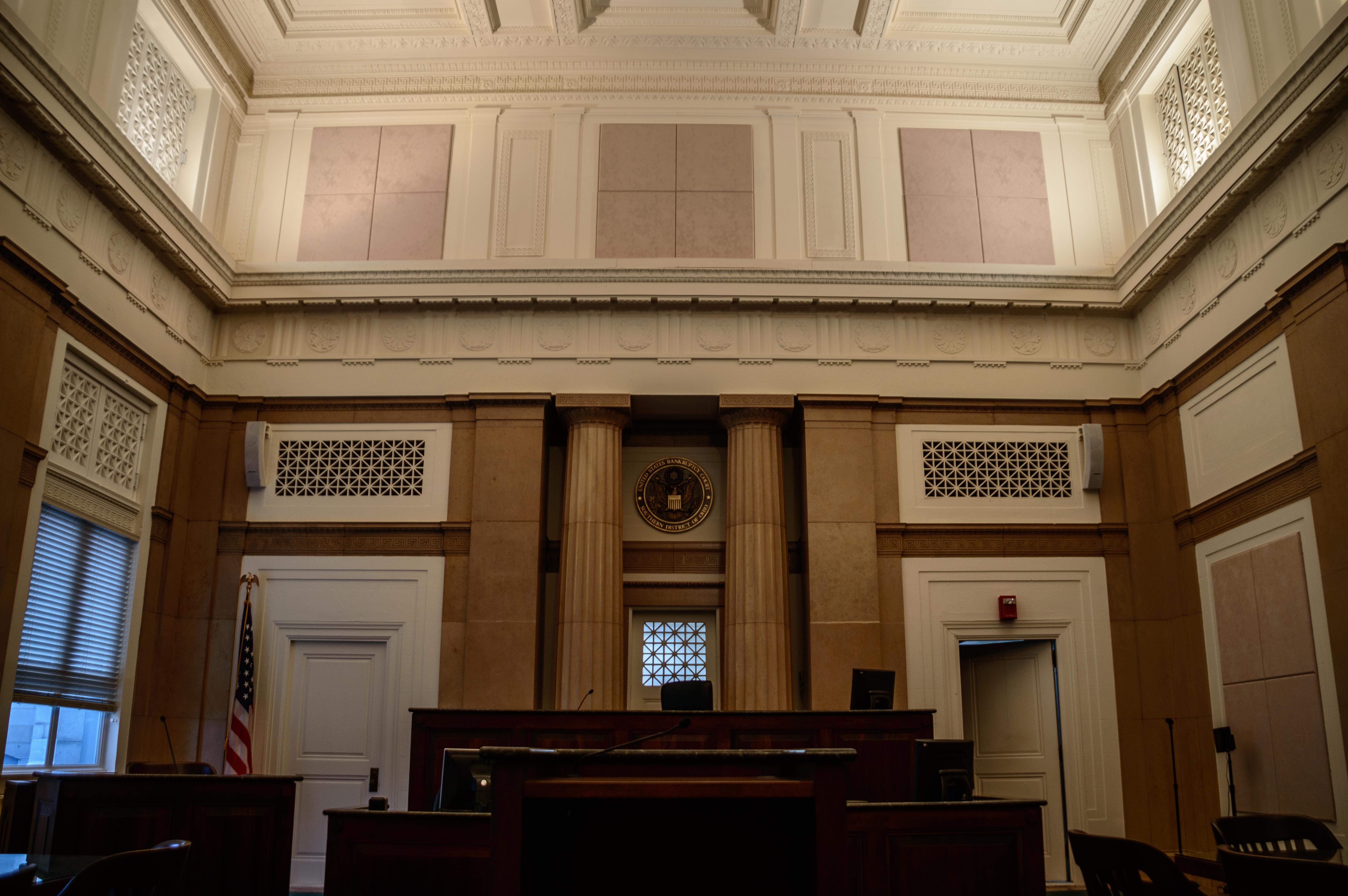 Interior of The Old Post Office Building, located at 120 W. Third St. in downtown Dayton, January 11, 2017. PHOTO / Tom Gilliam